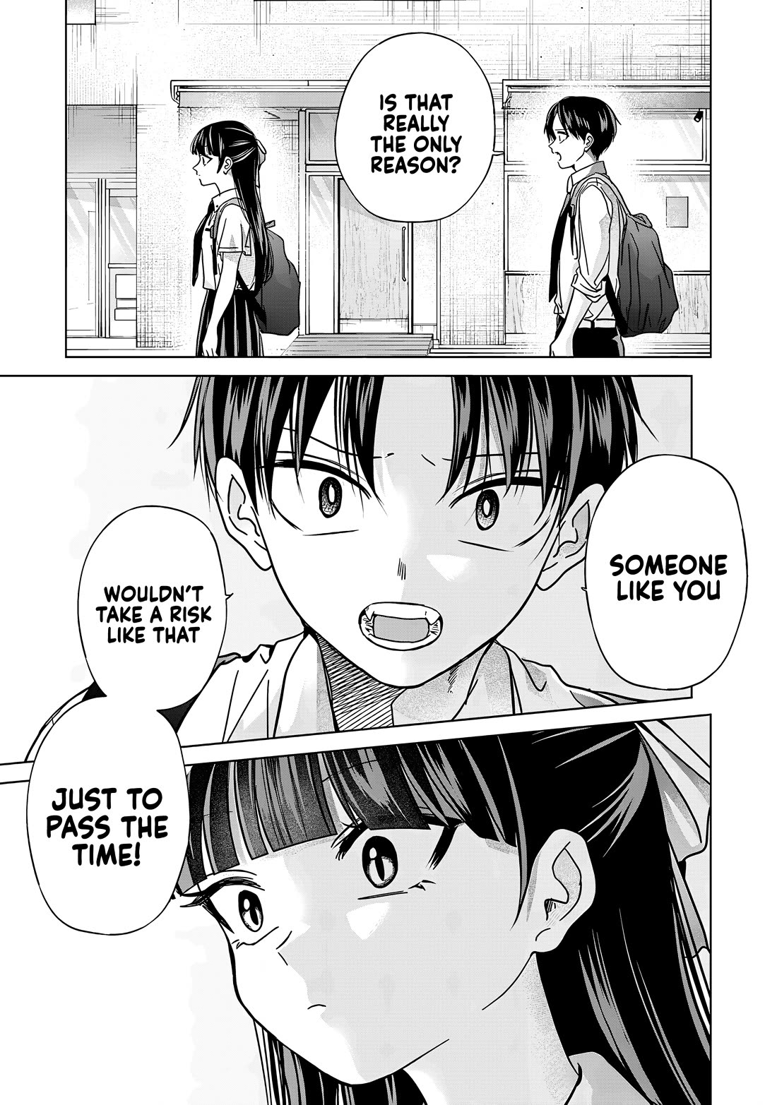 Kusunoki-san Failed to Debut in High School Chapter 33 page 13 - Chapter 33: It's my first time seeing such a sad-looking smile