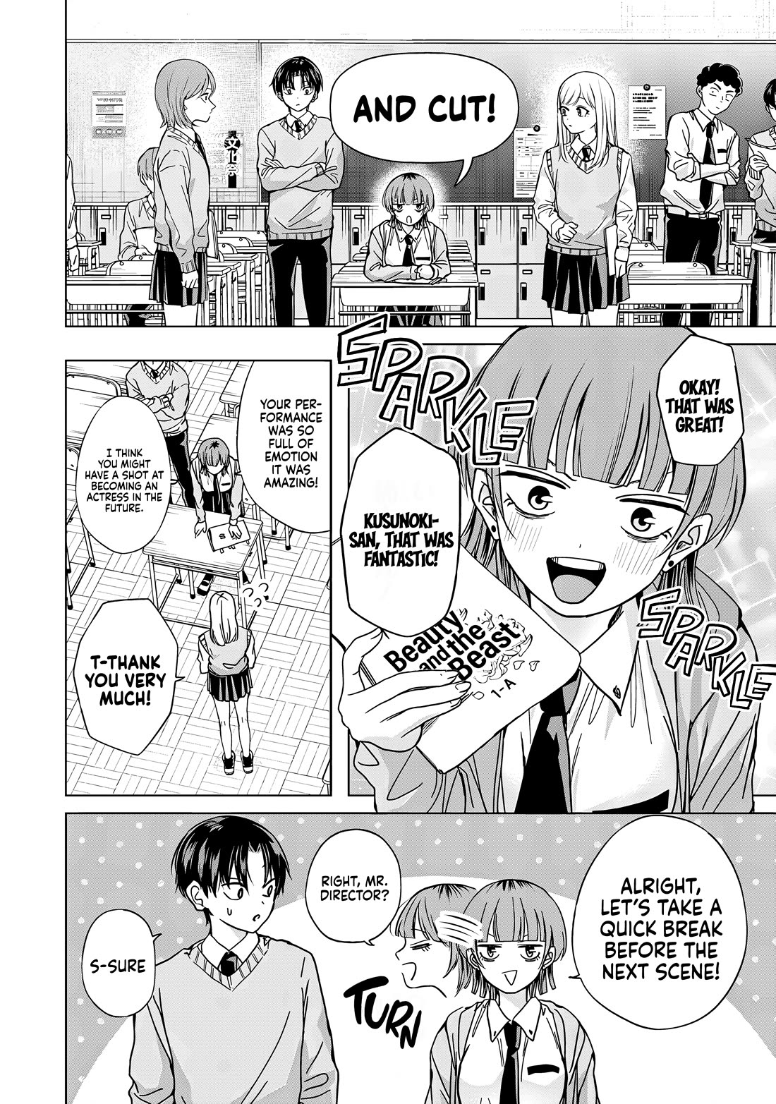 Kusunoki-san Failed to Debut in High School Chapter 33 page 18 - Chapter 33: It's my first time seeing such a sad-looking smile
