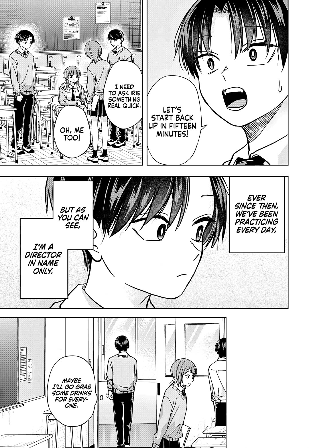 Kusunoki-san Failed to Debut in High School Chapter 33 page 19 - Chapter 33: It's my first time seeing such a sad-looking smile