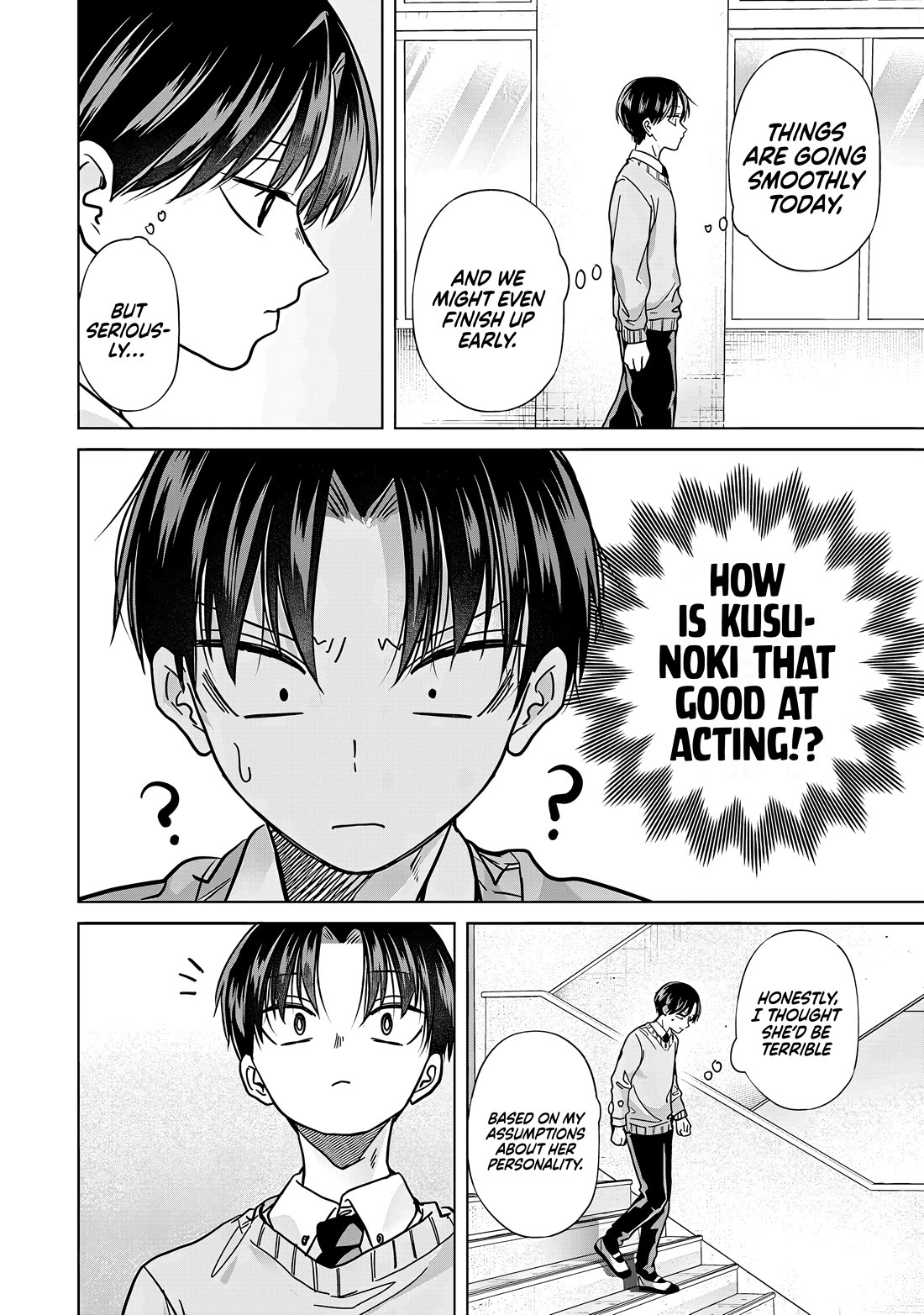 Kusunoki-san Failed to Debut in High School Chapter 33 page 20 - Chapter 33: It's my first time seeing such a sad-looking smile