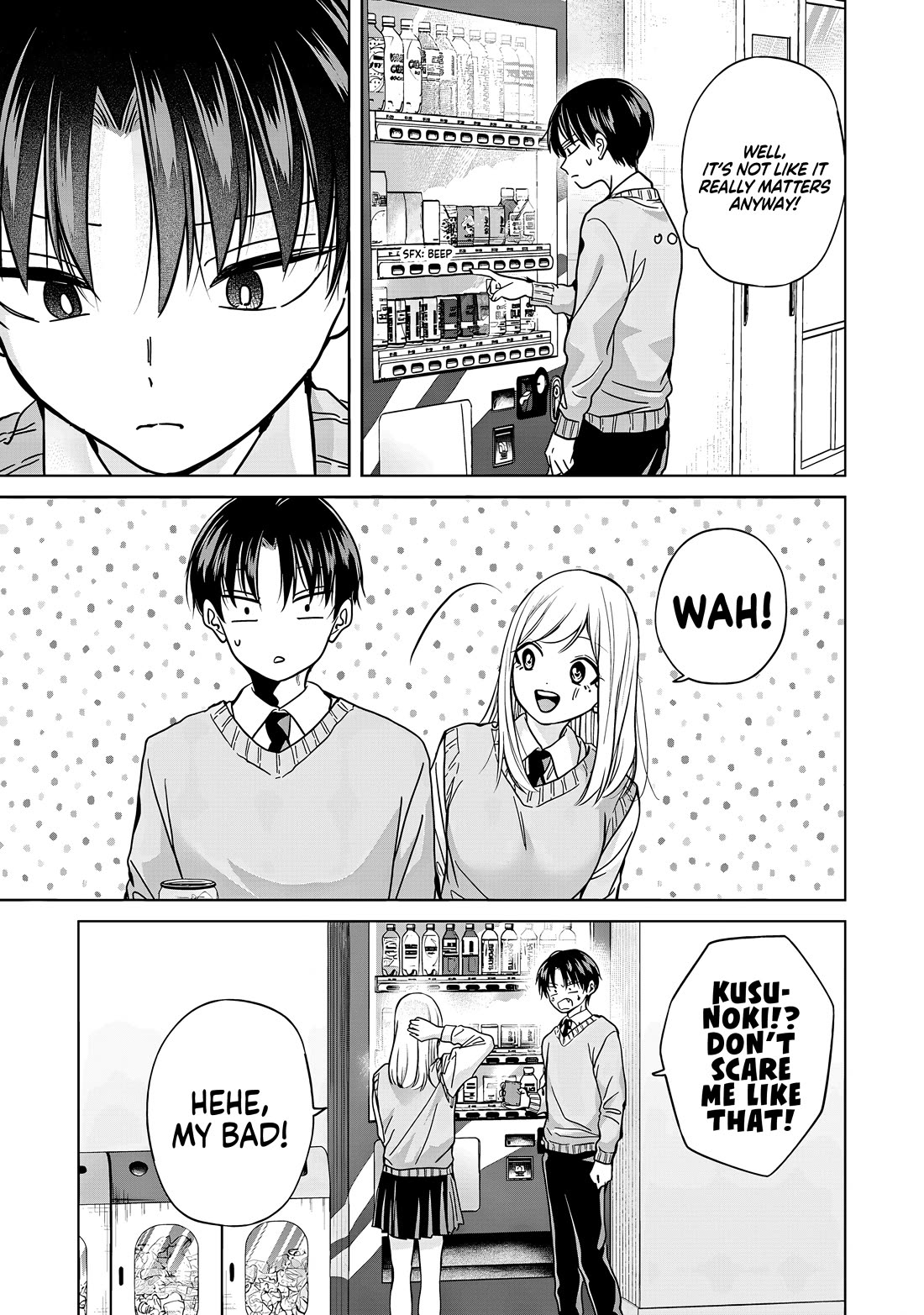Kusunoki-san Failed to Debut in High School Chapter 33 page 23 - Chapter 33: It's my first time seeing such a sad-looking smile