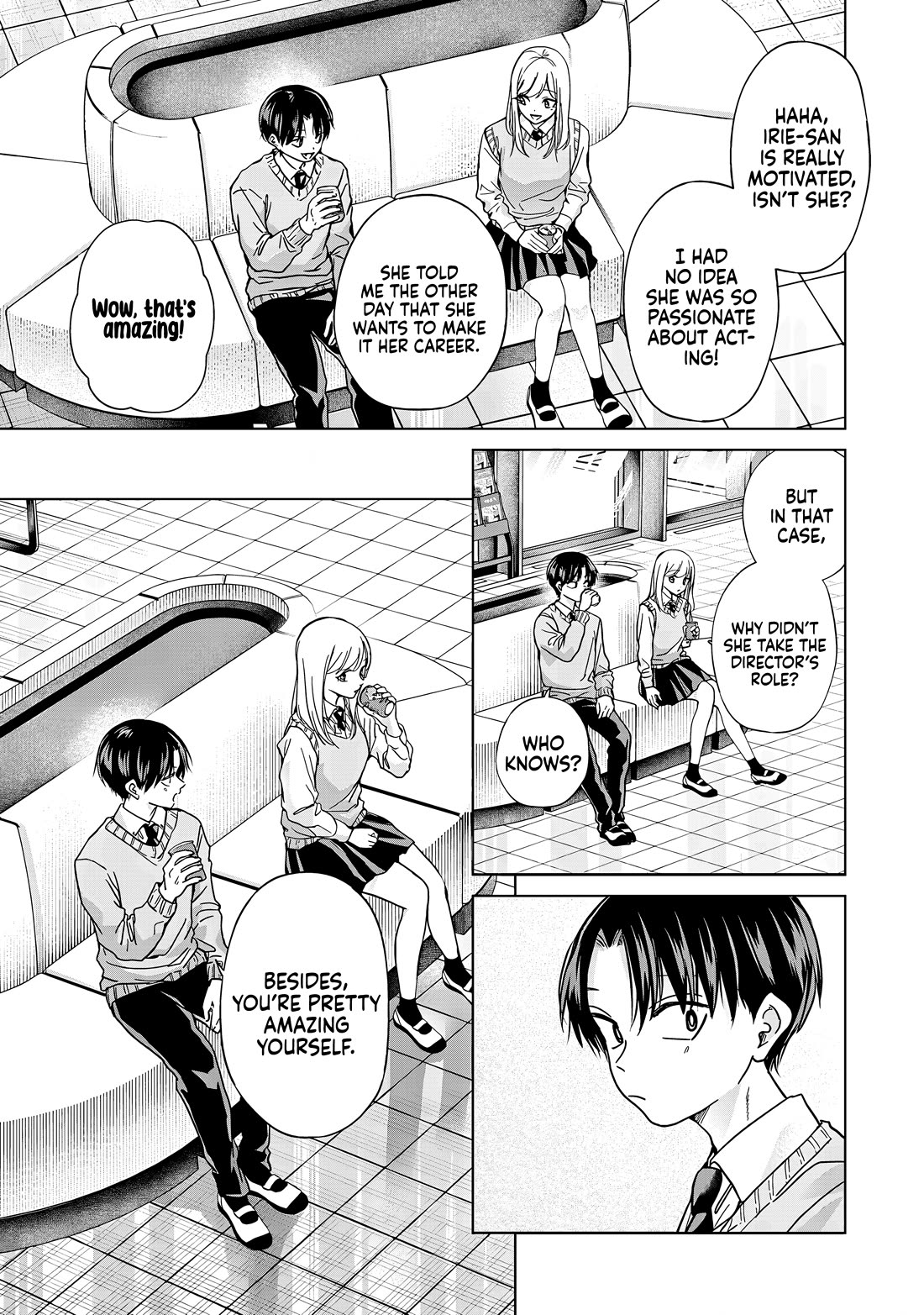 Kusunoki-san Failed to Debut in High School Chapter 33 page 25 - Chapter 33: It's my first time seeing such a sad-looking smile