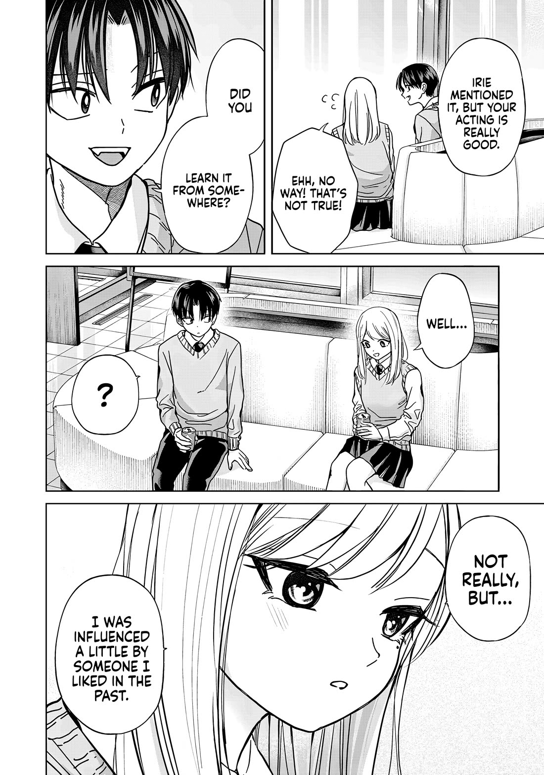 Kusunoki-san Failed to Debut in High School Chapter 33 page 26 - Chapter 33: It's my first time seeing such a sad-looking smile