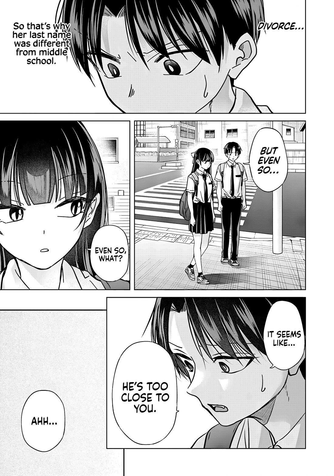 Kusunoki-san Failed to Debut in High School Chapter 33 page 9 - Chapter 33: It's my first time seeing such a sad-looking smile