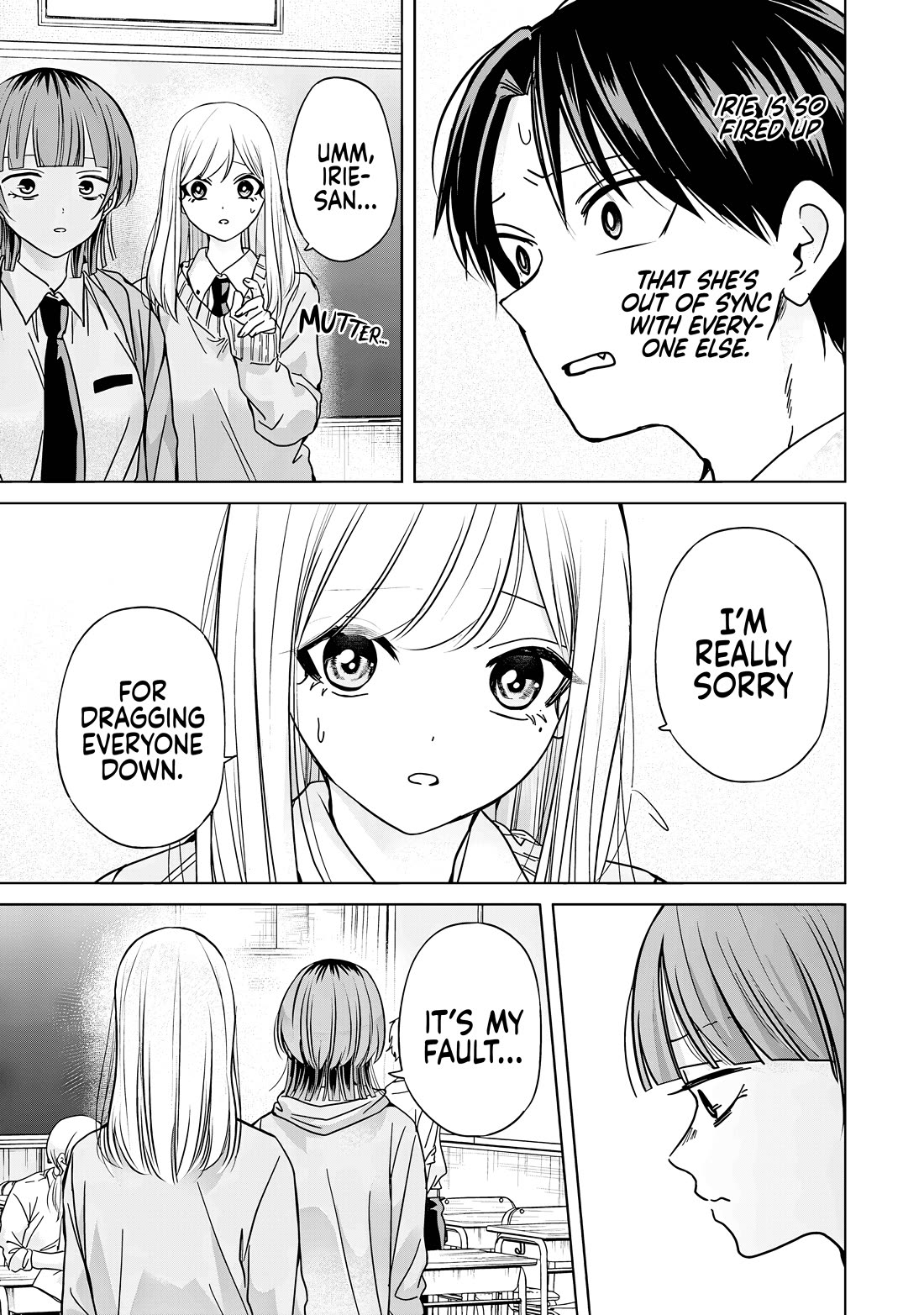 Kusunoki-san Failed to Debut in High School Chapter 34 page 11 - Chapter 34: For Kusunoki, I will...