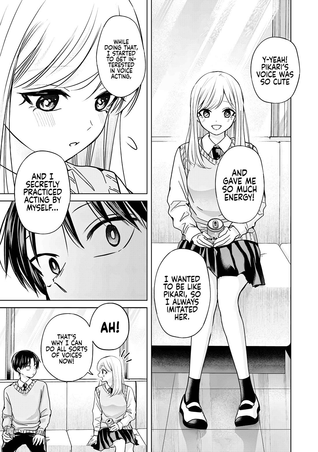 Kusunoki-san Failed to Debut in High School Chapter 34 page 3 - Chapter 34: For Kusunoki, I will...