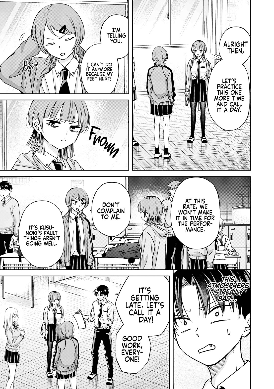 Kusunoki-san Failed to Debut in High School Chapter 34 page 9 - Chapter 34: For Kusunoki, I will...