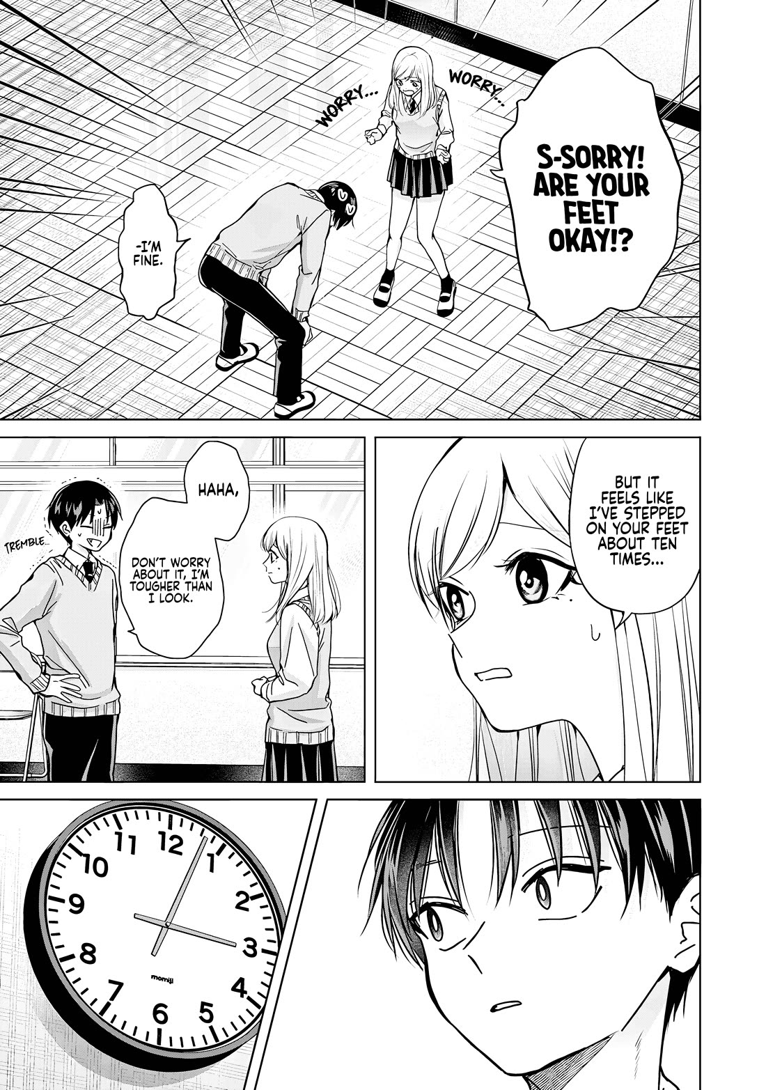 Kusunoki-san Failed to Debut in High School Chapter 35.1 page 5 - Chapter 35.1: Even if Hebikawa is sick, why does it concern me? (Part one)