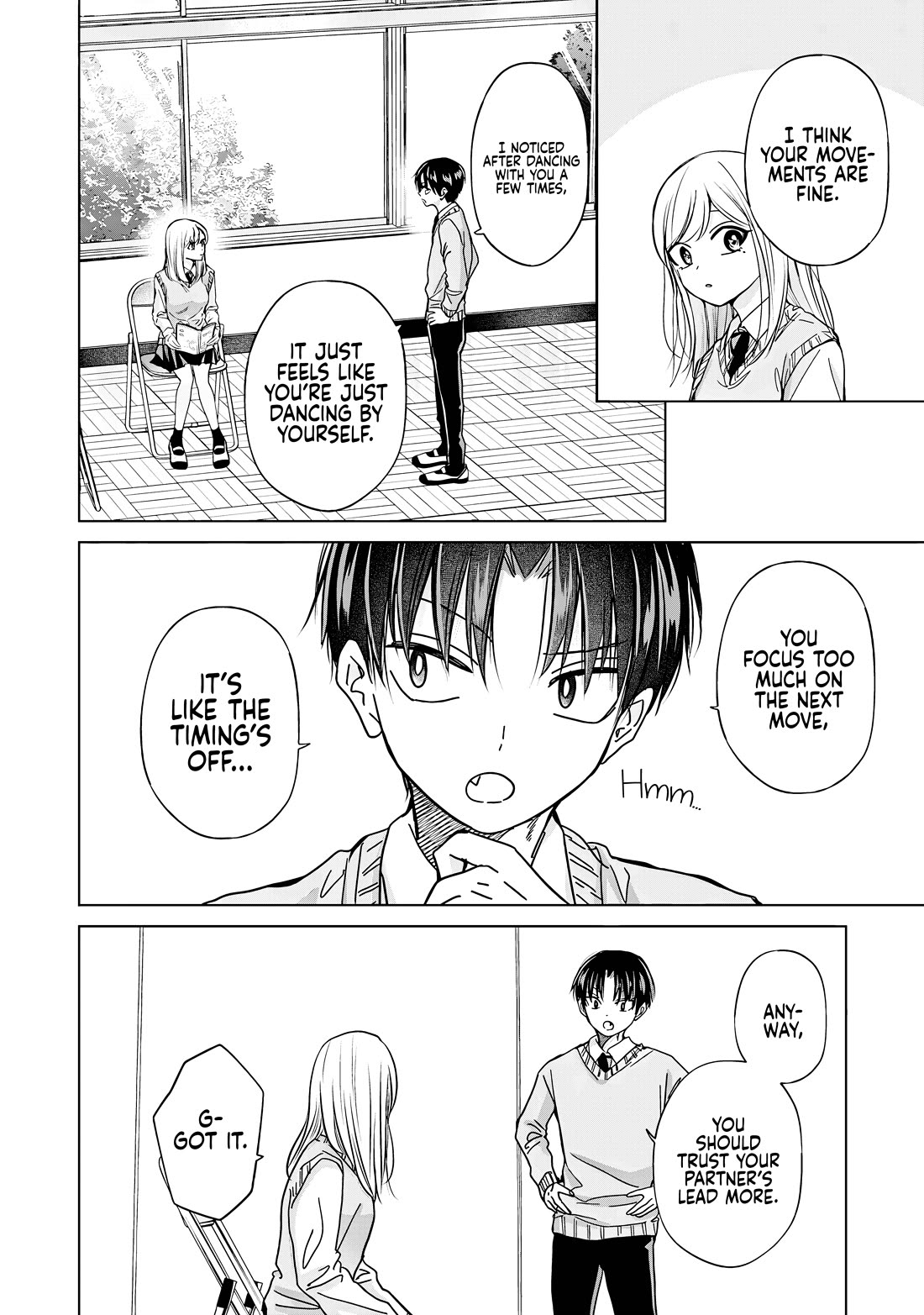 Kusunoki-san Failed to Debut in High School Chapter 35.1 page 8 - Chapter 35.1: Even if Hebikawa is sick, why does it concern me? (Part one)