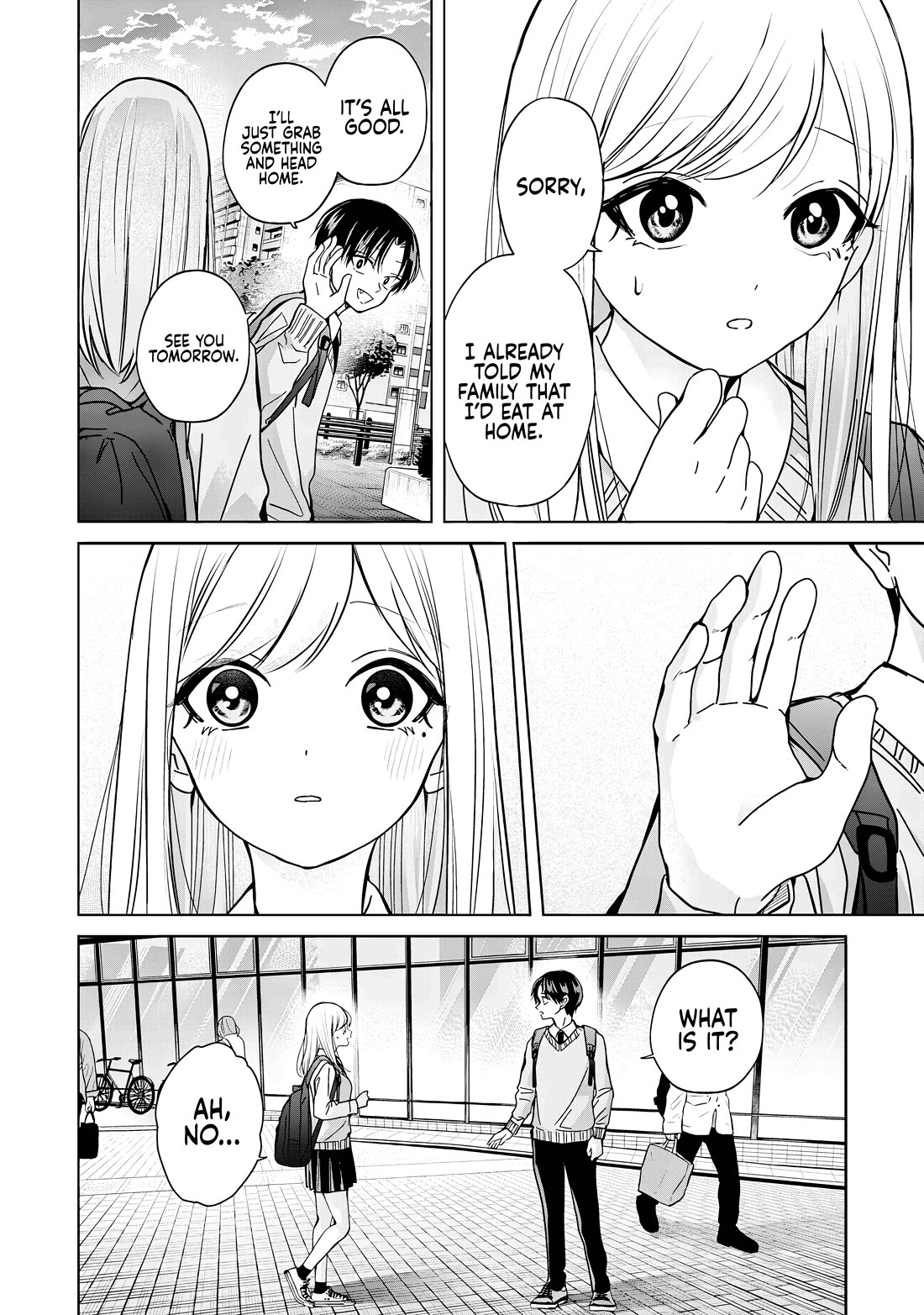 Kusunoki-san Failed to Debut in High School Chapter 35.2 page 2 - Chapter 35.2: Even if Hebikawa is sick, why does it concern me? (Part two)