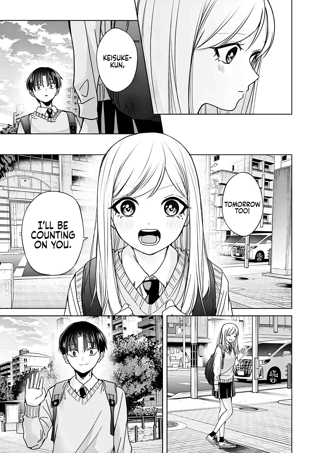 Kusunoki-san Failed to Debut in High School Chapter 35.2 page 3 - Chapter 35.2: Even if Hebikawa is sick, why does it concern me? (Part two)