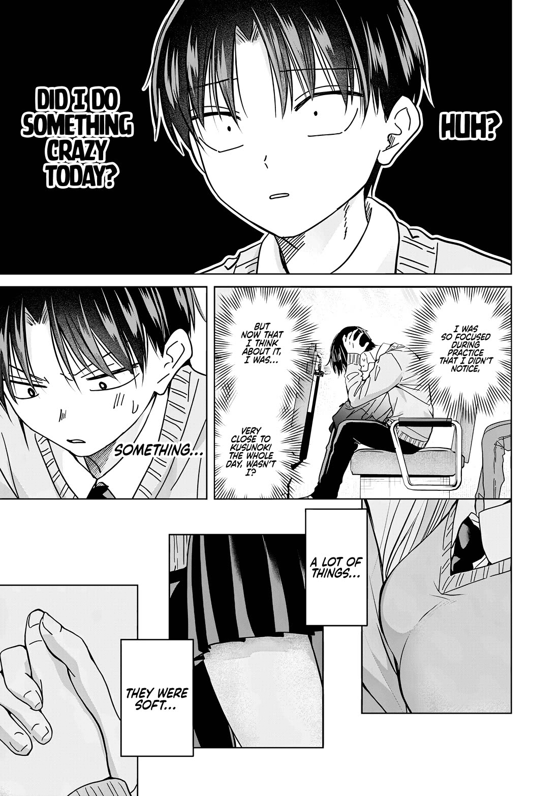 Kusunoki-san Failed to Debut in High School Chapter 35.2 page 5 - Chapter 35.2: Even if Hebikawa is sick, why does it concern me? (Part two)