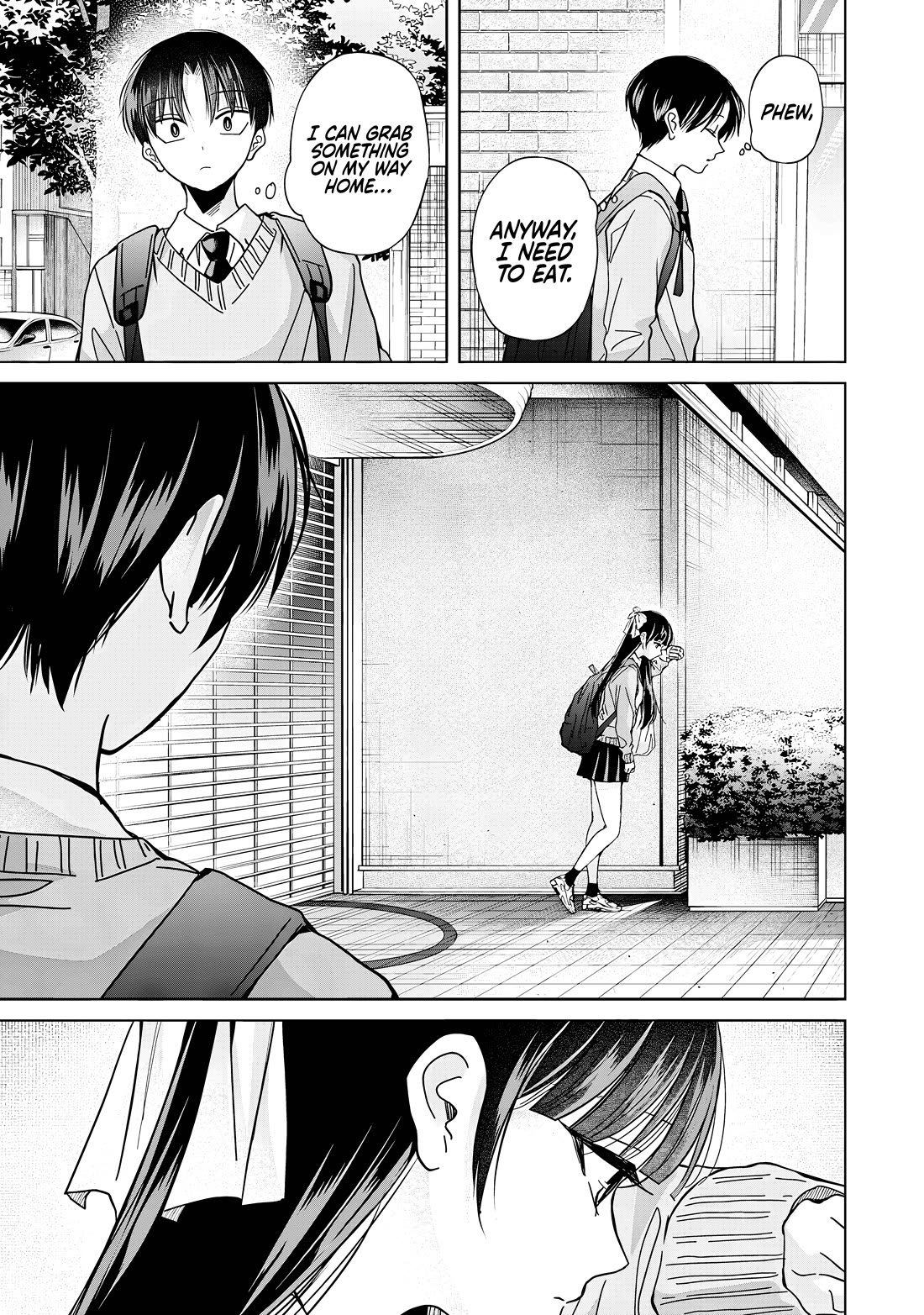 Kusunoki-san Failed to Debut in High School Chapter 35.2 page 7 - Chapter 35.2: Even if Hebikawa is sick, why does it concern me? (Part two)