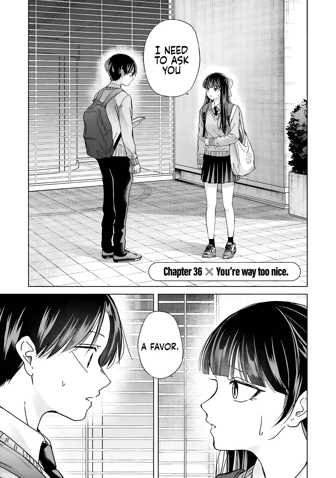 Kusunoki-san Failed to Debut in High School Chapter 36 page 1 - Chapter 36: You're way too nice