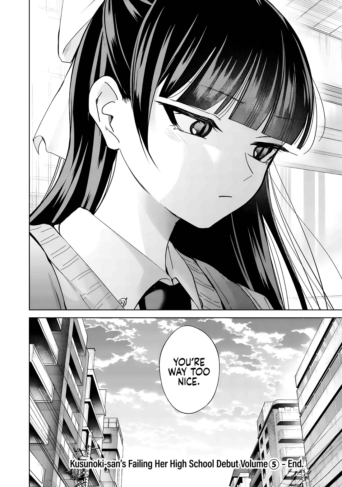 Kusunoki-san Failed to Debut in High School Chapter 36 page 25 - Chapter 36: You're way too nice