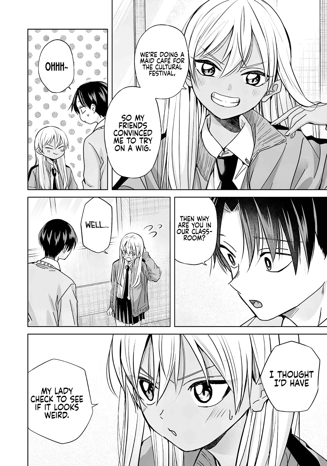 Kusunoki-san Failed to Debut in High School Chapter 37 page 10 - Chapter 37: I thought I'd have my lady check to see if it looks weird
