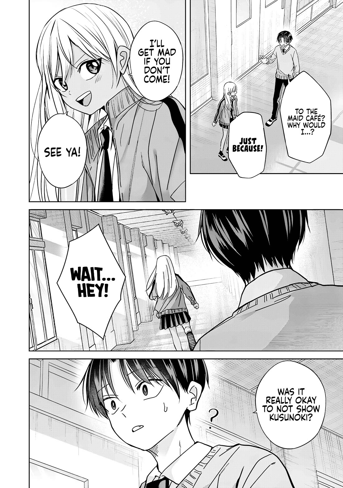 Kusunoki-san Failed to Debut in High School Chapter 37 page 16 - Chapter 37: I thought I'd have my lady check to see if it looks weird