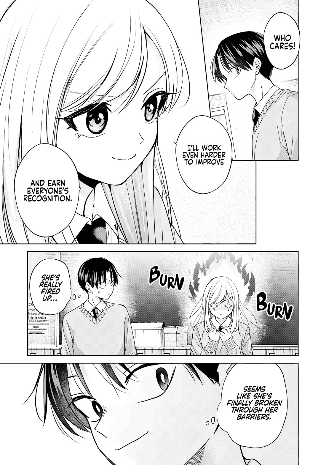 Kusunoki-san Failed to Debut in High School Chapter 37 page 5 - Chapter 37: I thought I'd have my lady check to see if it looks weird
