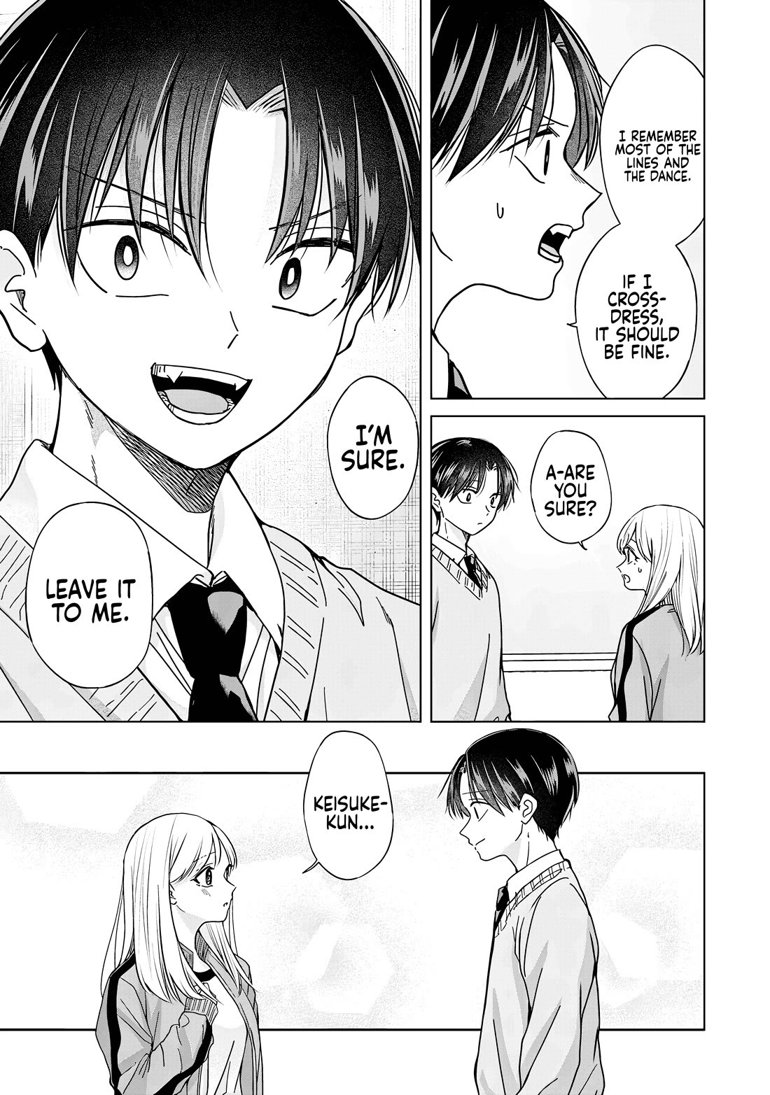 Kusunoki-san Failed to Debut in High School Chapter 38.1 page 13 - Chapter 38.1: Turns out, Kusunoki is really that beautiful (Part one)