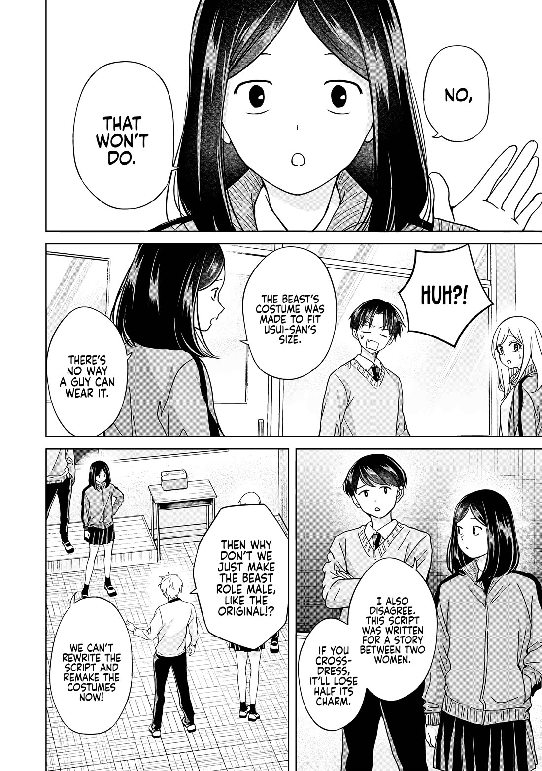 Kusunoki-san Failed to Debut in High School Chapter 38.1 page 14 - Chapter 38.1: Turns out, Kusunoki is really that beautiful (Part one)