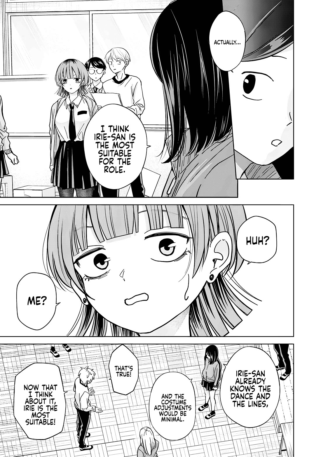 Kusunoki-san Failed to Debut in High School Chapter 38.1 page 15 - Chapter 38.1: Turns out, Kusunoki is really that beautiful (Part one)