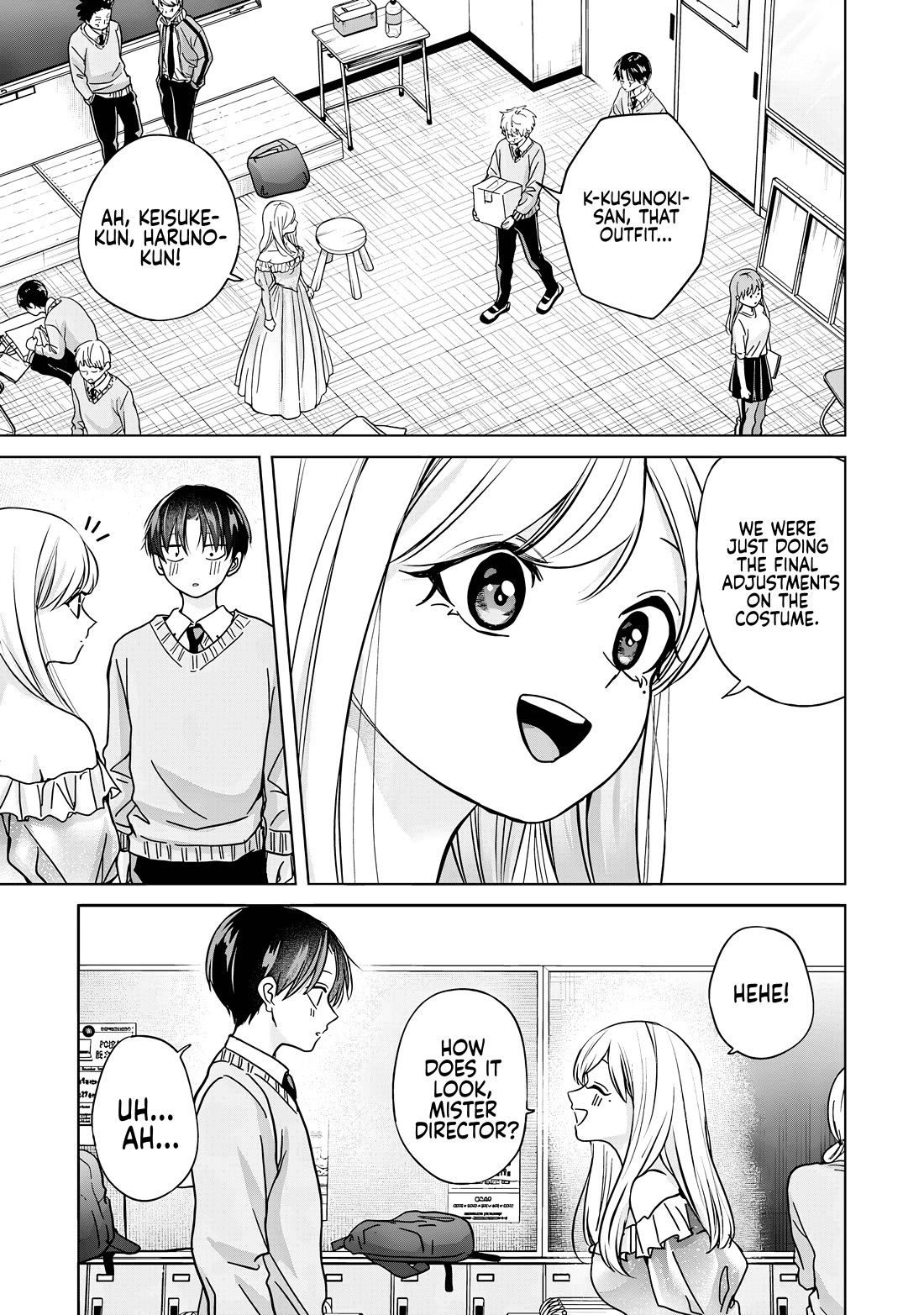 Kusunoki-san Failed to Debut in High School Chapter 38.1 page 5 - Chapter 38.1: Turns out, Kusunoki is really that beautiful (Part one)