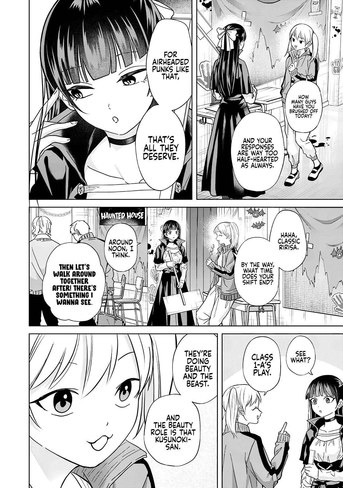 Kusunoki-san Failed to Debut in High School Chapter 38.2 page 7 - Chapter 38.2: Turns out, Kusunoki is really that beautiful (Part two)