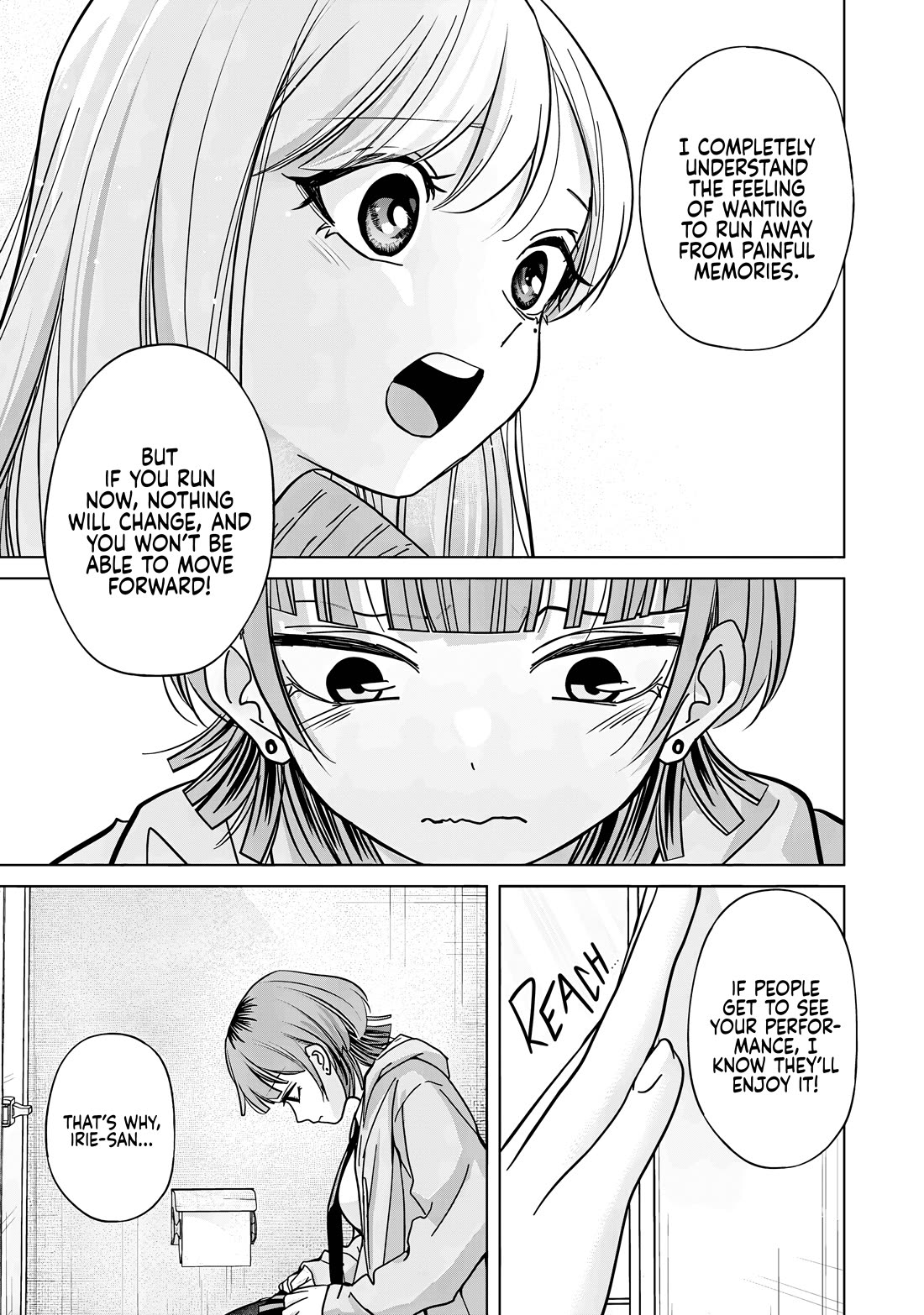 Kusunoki-san Failed to Debut in High School Chapter 39 page 13 - Chapter 39: I just... I don’t want to deny who I am
