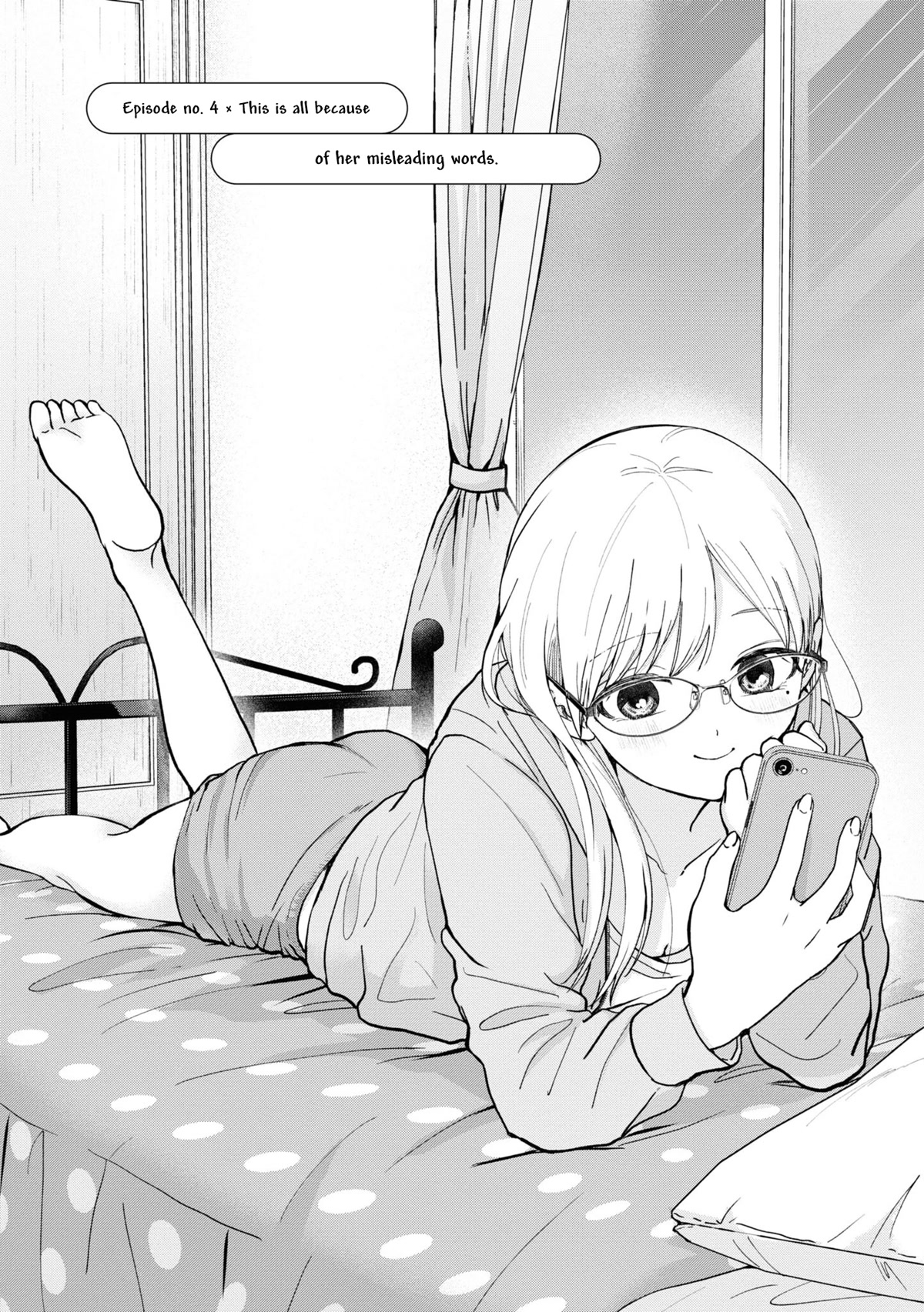 Kusunoki-san Failed to Debut in High School Chapter 4 page 1 - Chapter 4: This is all because of her misleading words