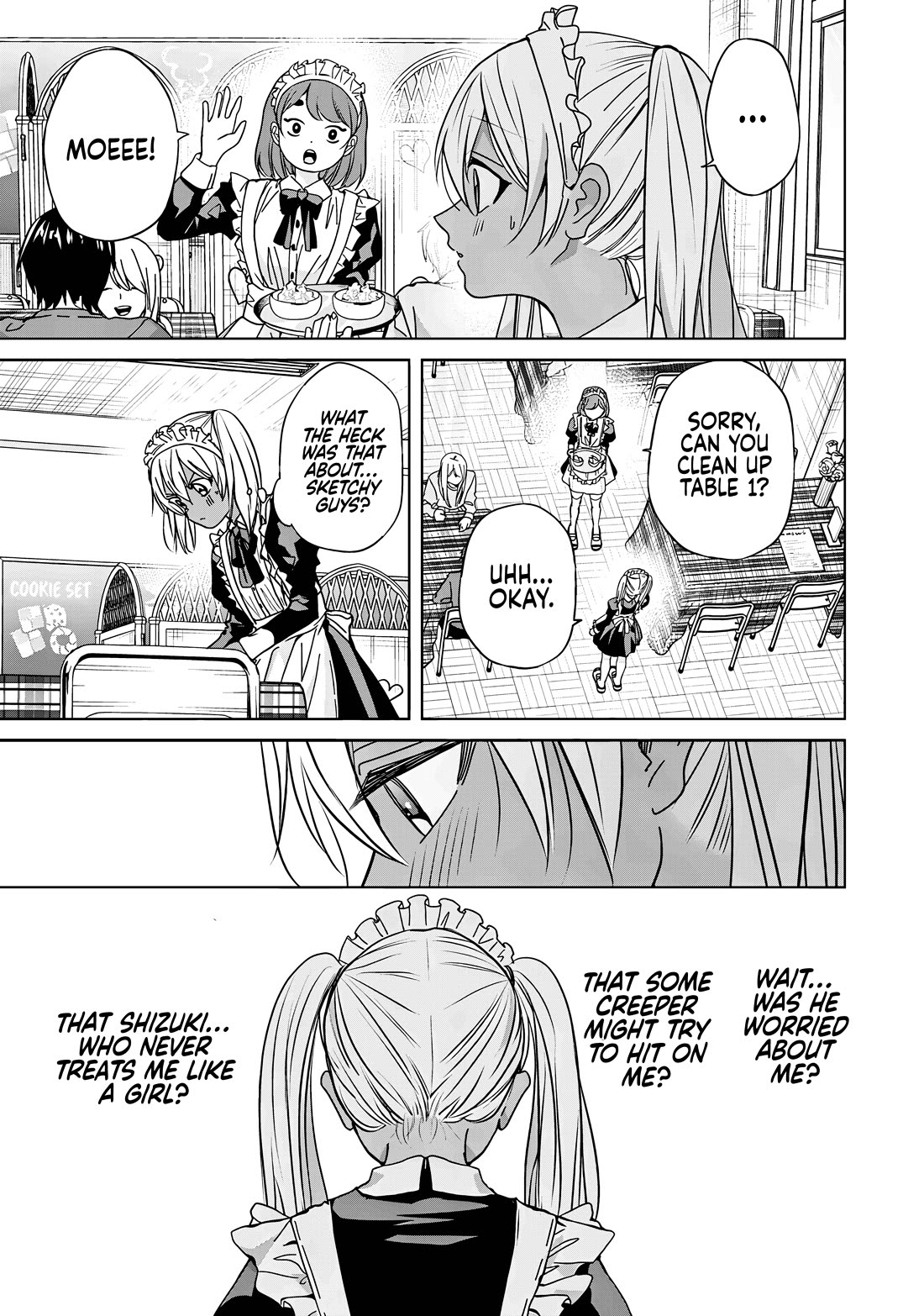 Kusunoki-san Failed to Debut in High School Chapter 40 page 13 - Chapter 40: That Shizuki who never treats me like a girl...
