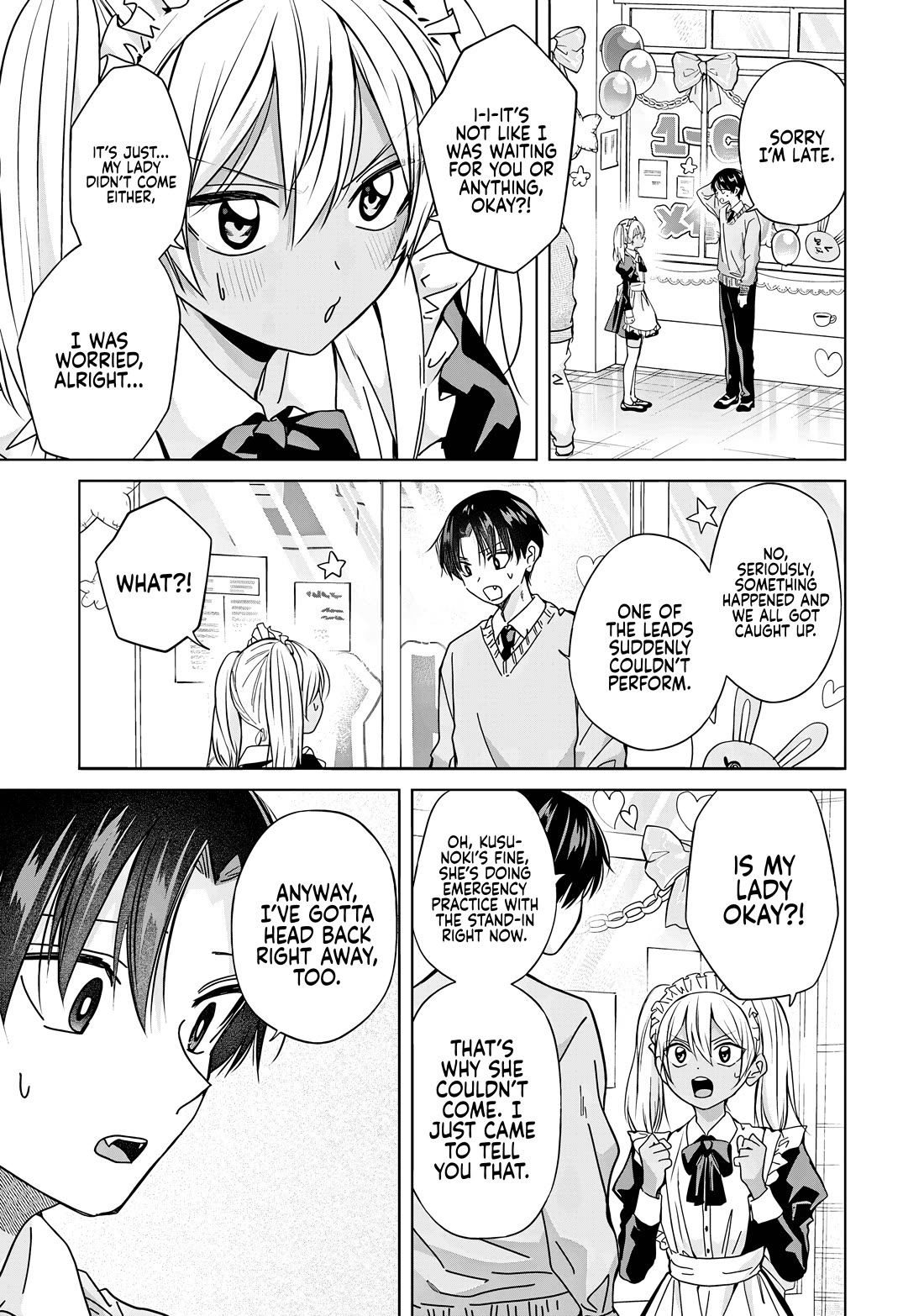 Kusunoki-san Failed to Debut in High School Chapter 40 page 9 - Chapter 40: That Shizuki who never treats me like a girl...