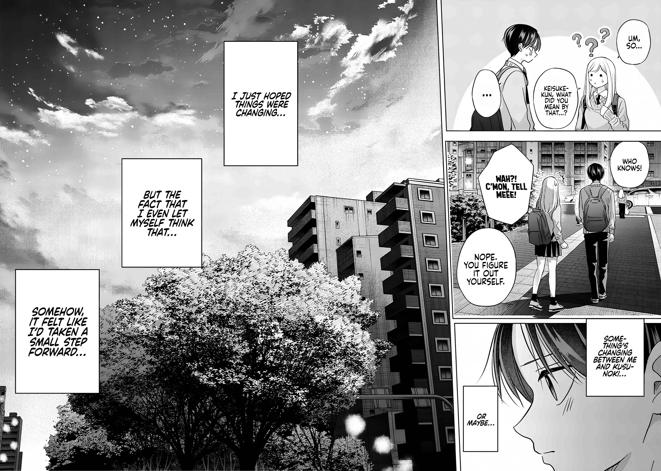 Kusunoki-san Failed to Debut in High School Chapter 41.2 page 16 - Chapter 41.2: My relationship with Kusunoki might be changing (Second part)