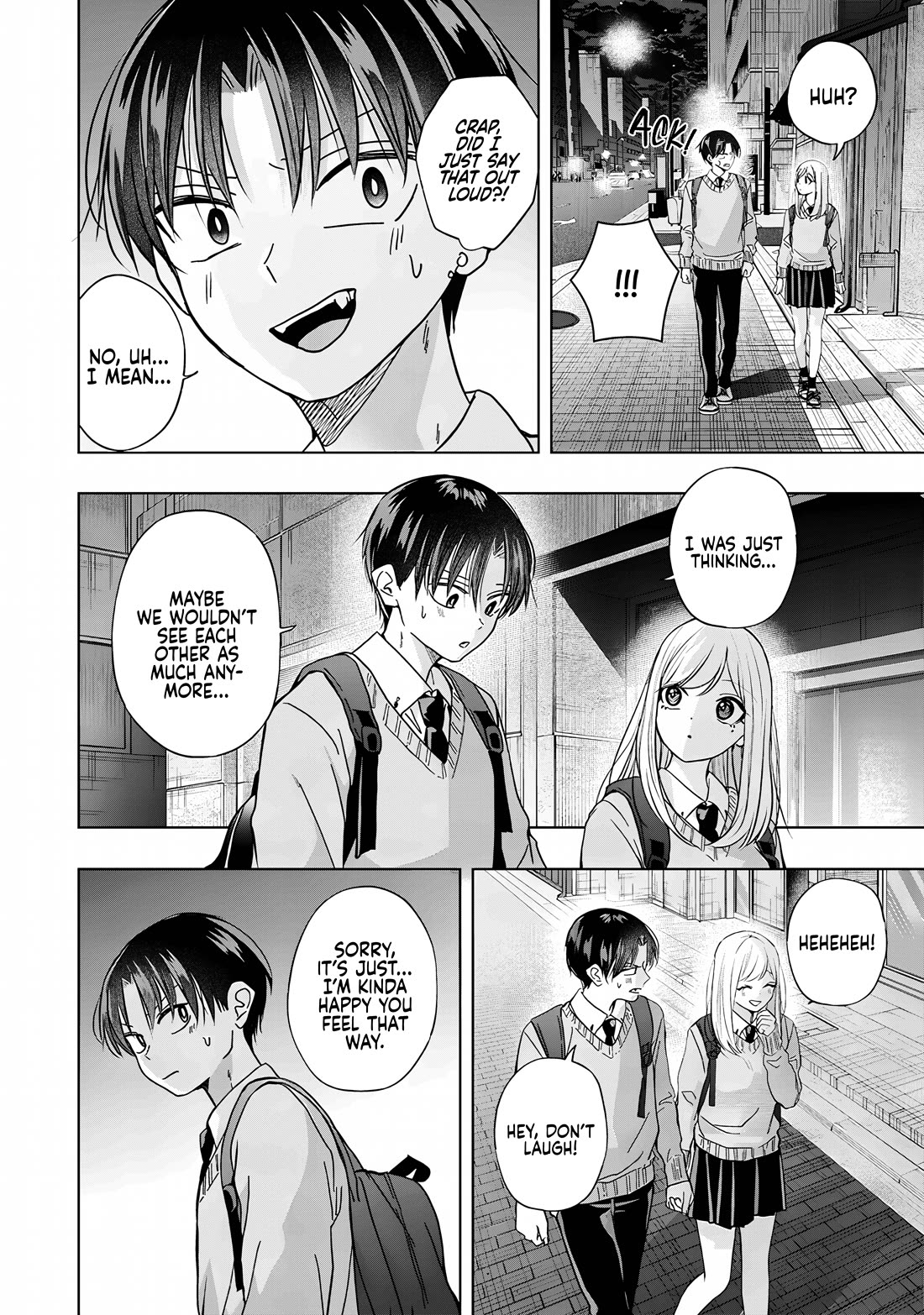 Kusunoki-san Failed to Debut in High School Chapter 41.2 page 8 - Chapter 41.2: My relationship with Kusunoki might be changing (Second part)