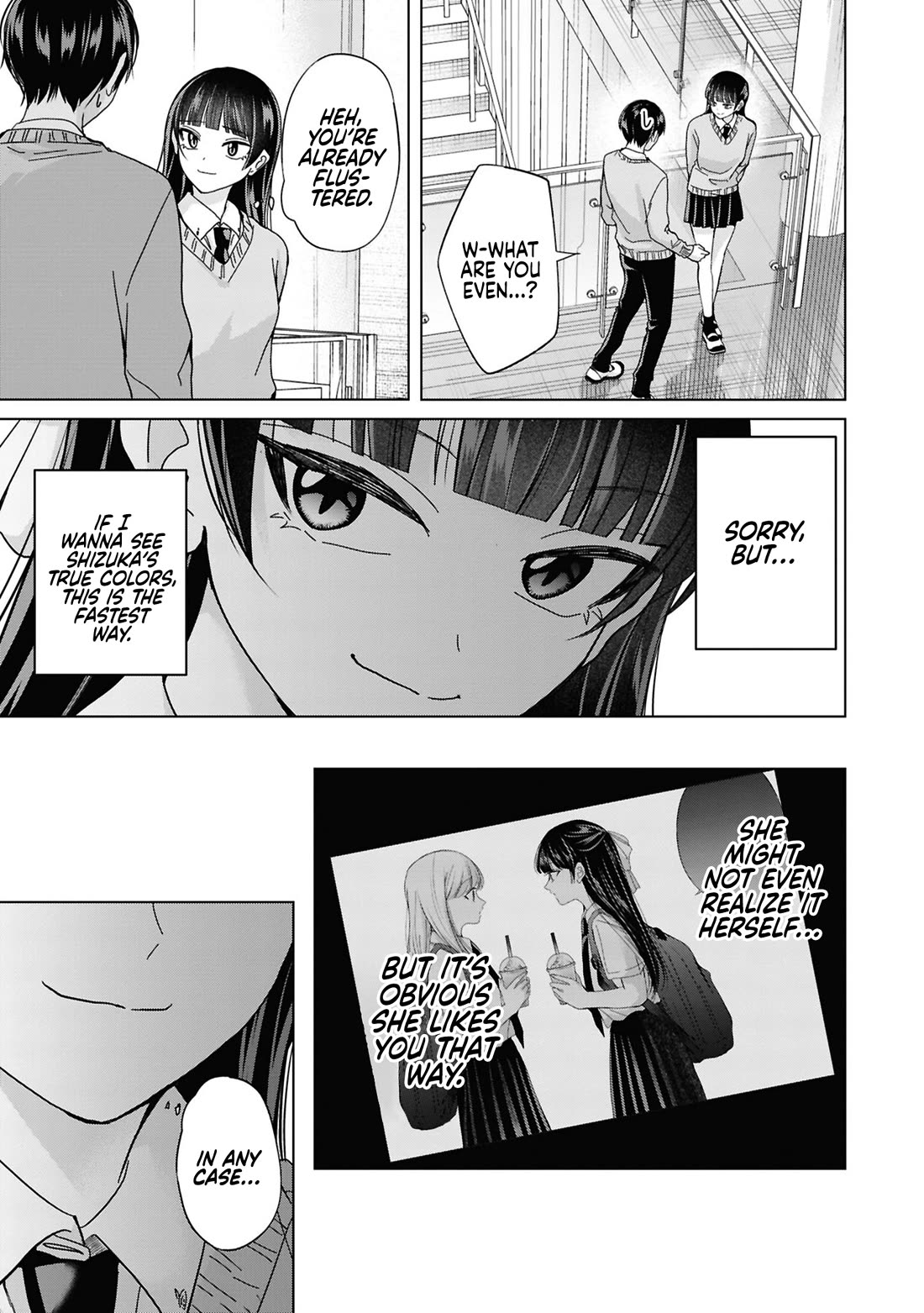 Kusunoki-san Failed to Debut in High School Chapter 42 page 11 - Chapter 42: I just have to get Shizuku-kun before she does