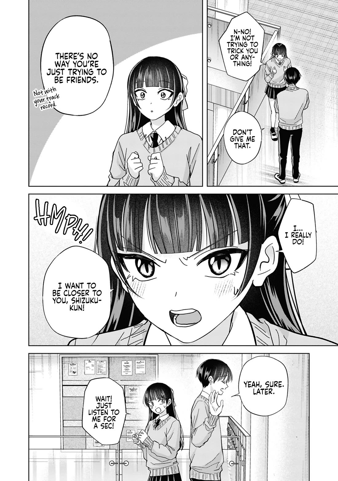 Kusunoki-san Failed to Debut in High School Chapter 42 page 18 - Chapter 42: I just have to get Shizuku-kun before she does