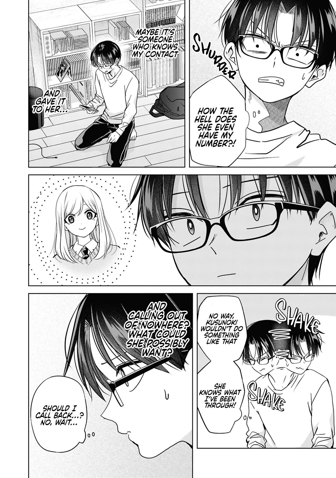 Kusunoki-san Failed to Debut in High School Chapter 42 page 4 - Chapter 42: I just have to get Shizuku-kun before she does