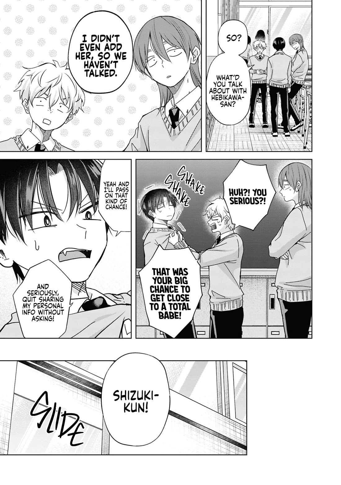 Kusunoki-san Failed to Debut in High School Chapter 42 page 7 - Chapter 42: I just have to get Shizuku-kun before she does