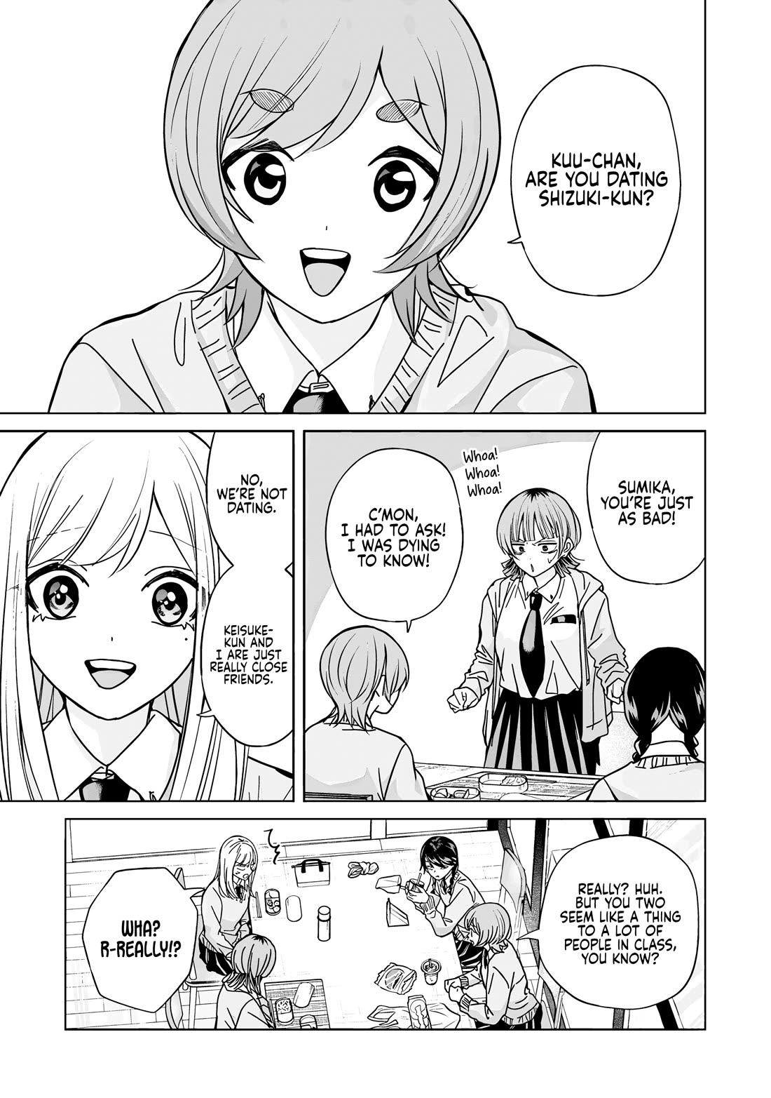 Kusunoki-san Failed to Debut in High School Chapter 43 page 13 - Chapter 43: Keisuke-kun... seeing me that way... I’m just overthinking it... Right?