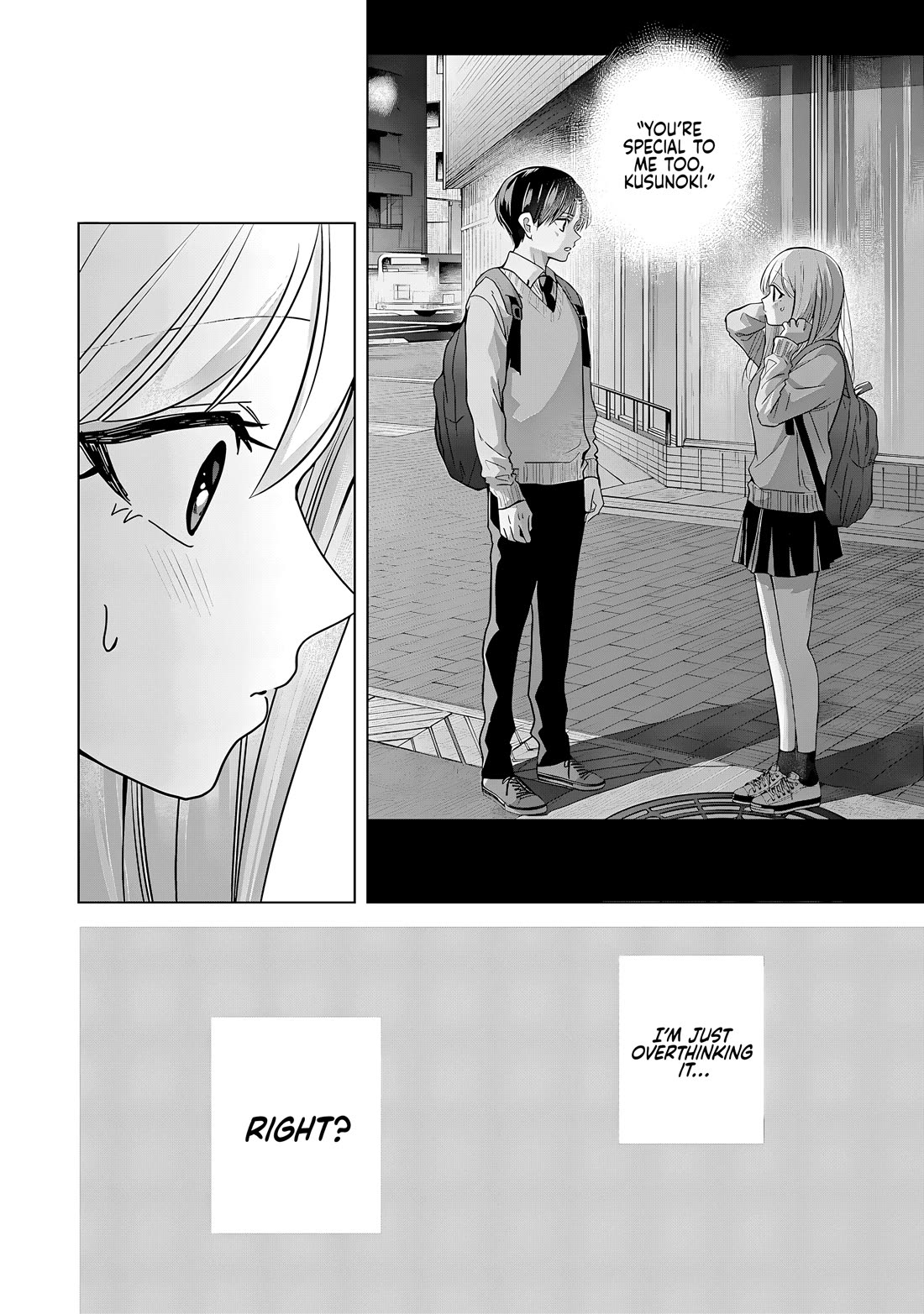 Kusunoki-san Failed to Debut in High School Chapter 43 page 16 - Chapter 43: Keisuke-kun... seeing me that way... I’m just overthinking it... Right?