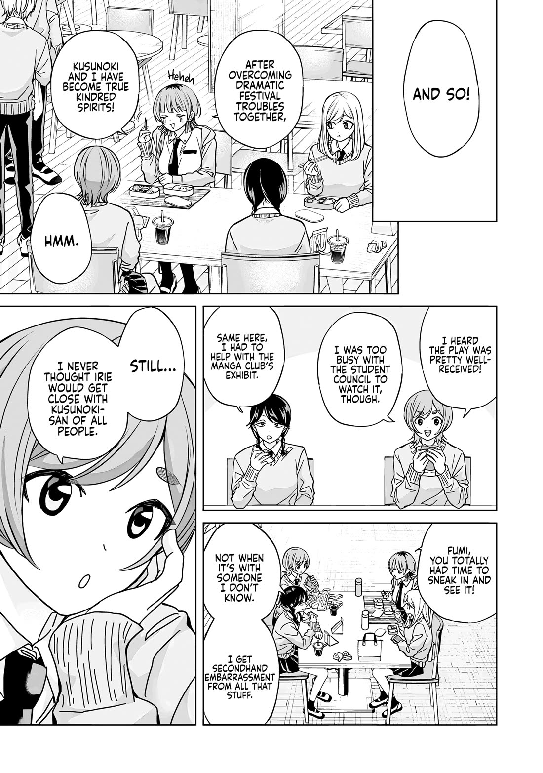 Kusunoki-san Failed to Debut in High School Chapter 43 page 5 - Chapter 43: Keisuke-kun... seeing me that way... I’m just overthinking it... Right?