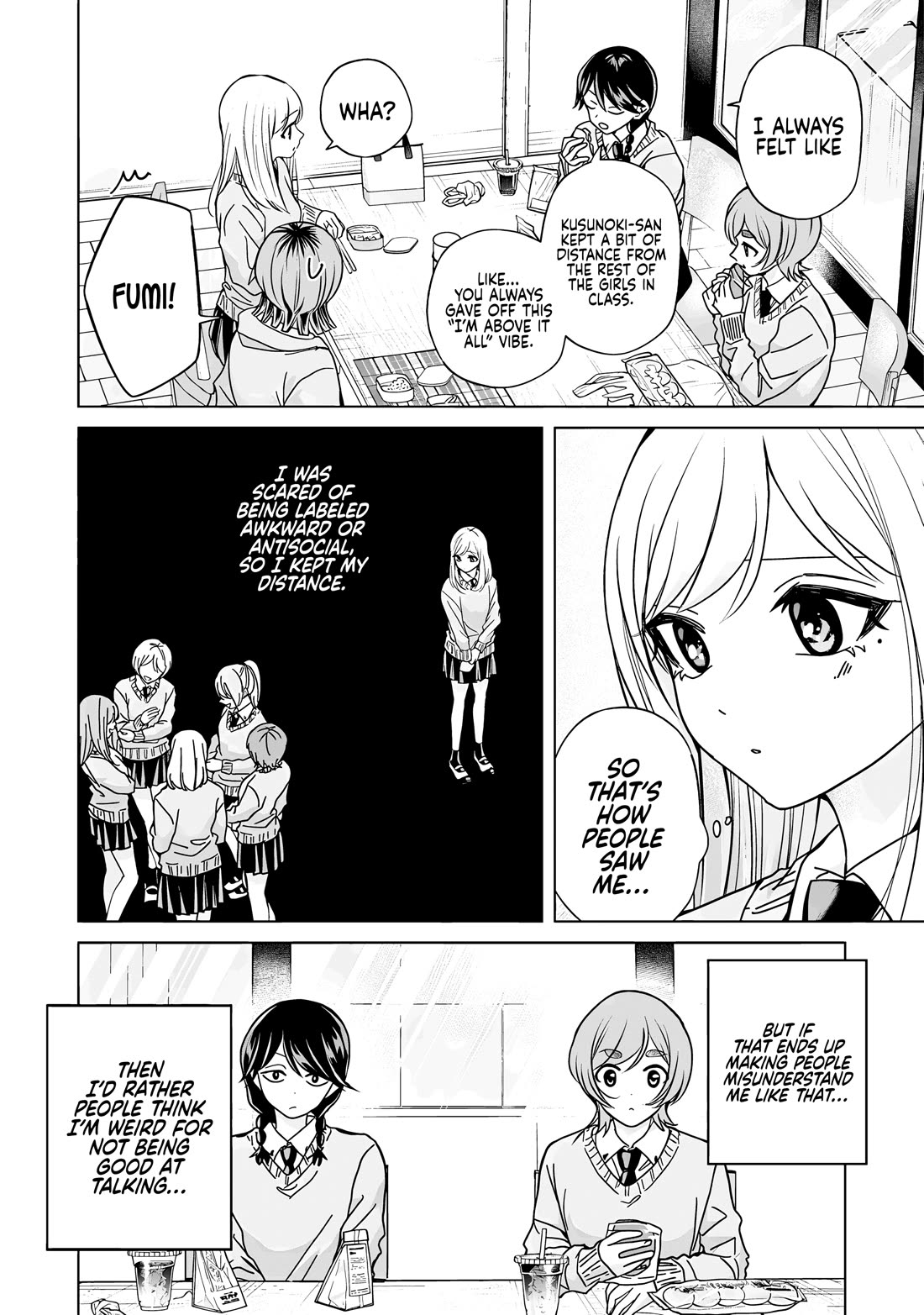 Kusunoki-san Failed to Debut in High School Chapter 43 page 6 - Chapter 43: Keisuke-kun... seeing me that way... I’m just overthinking it... Right?