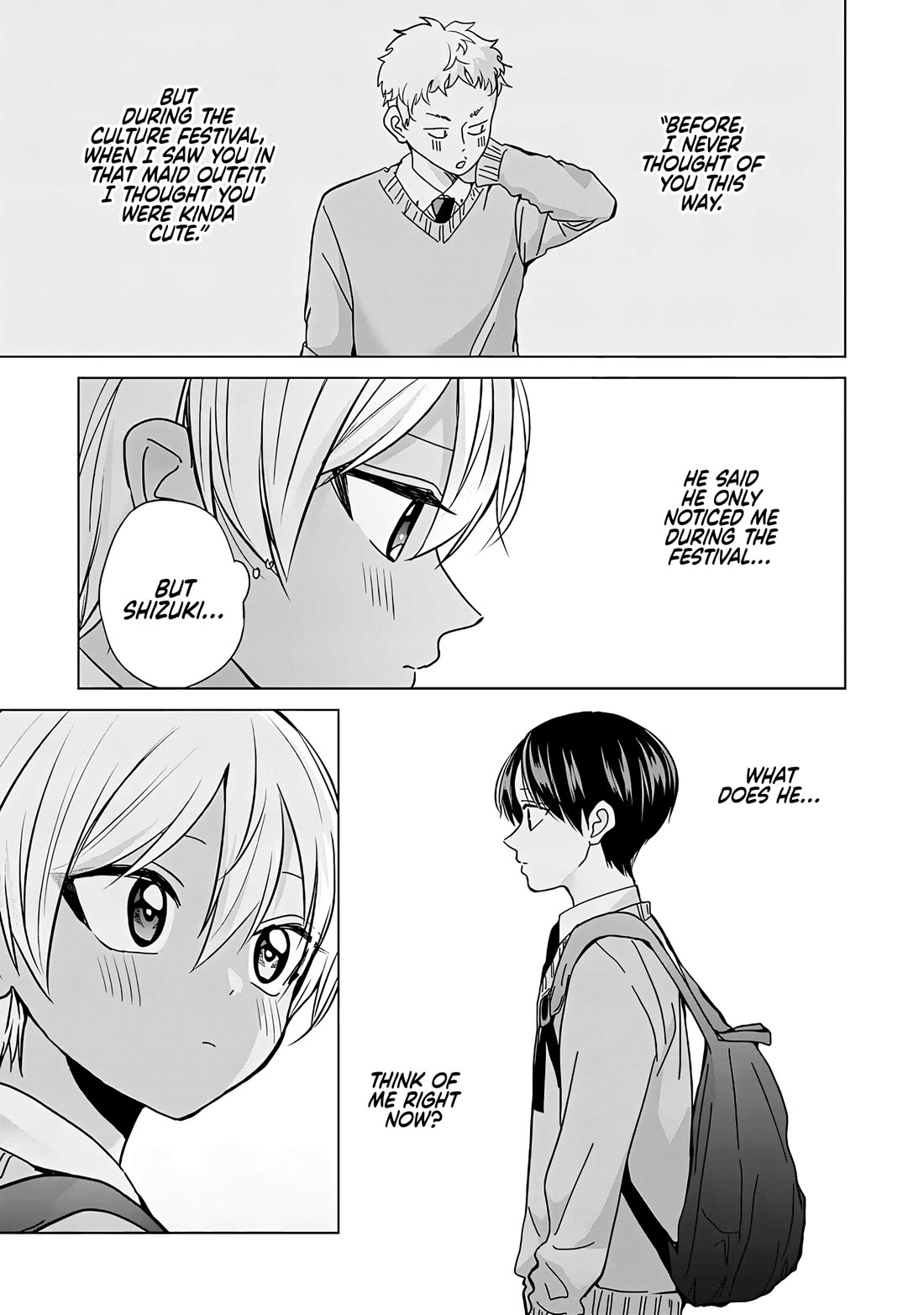 Kusunoki-san Failed to Debut in High School Chapter 44.1 page 17 - Chapter 44.1: Why Do I Even Like Him? (First Part)