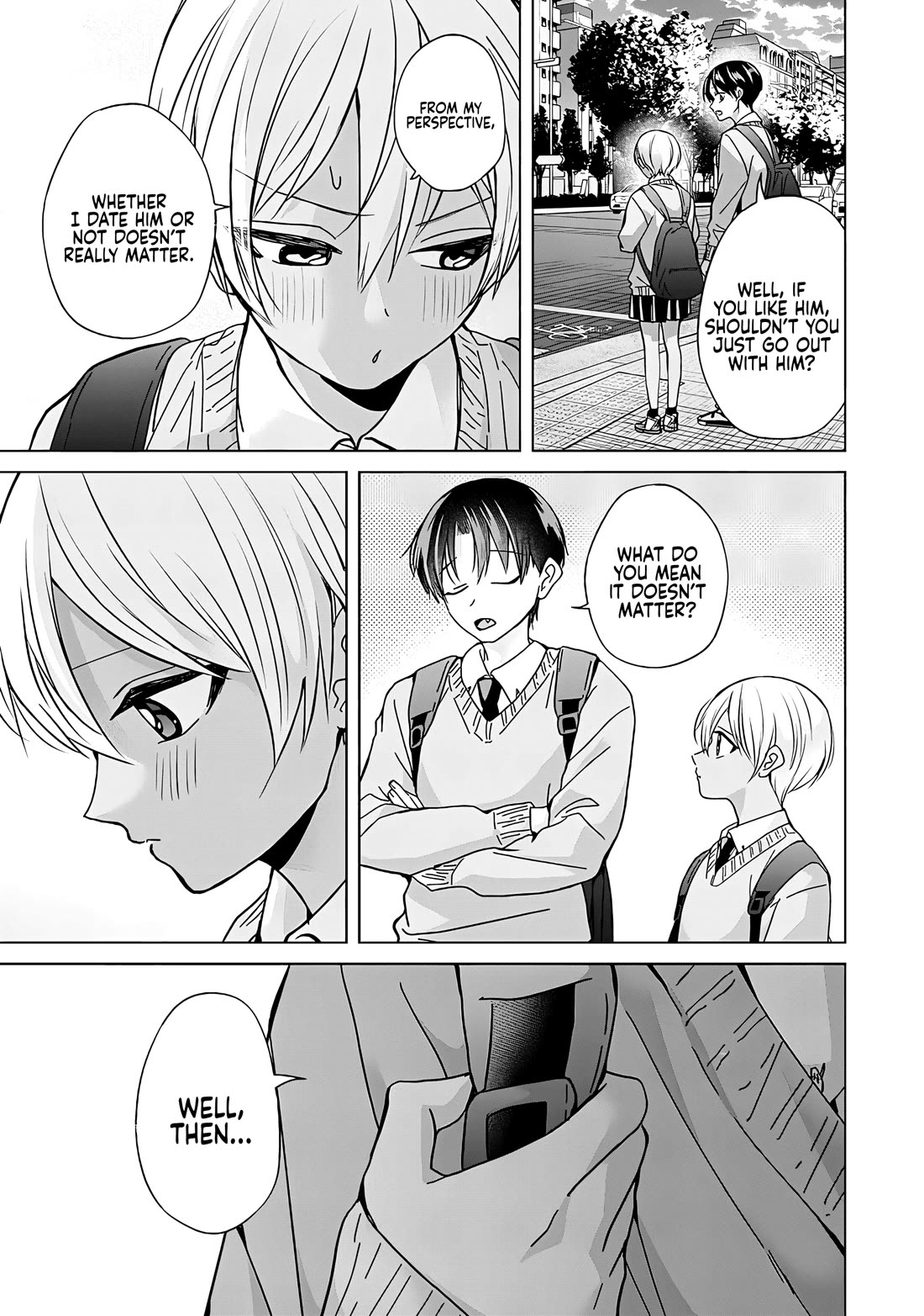Kusunoki-san Failed to Debut in High School Chapter 44.1 page 19 - Chapter 44.1: Why Do I Even Like Him? (First Part)