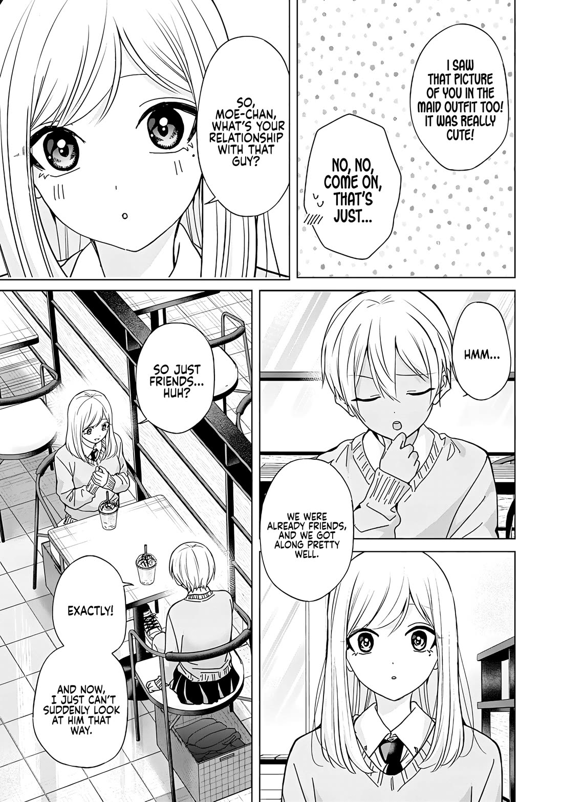 Kusunoki-san Failed to Debut in High School Chapter 44.1 page 3 - Chapter 44.1: Why Do I Even Like Him? (First Part)