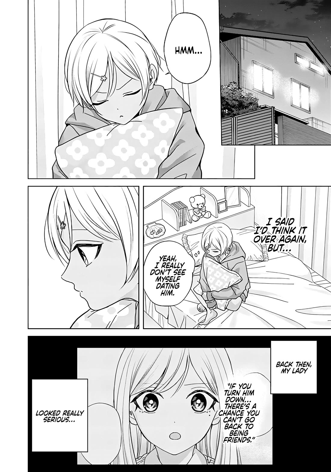Kusunoki-san Failed to Debut in High School Chapter 44.1 page 6 - Chapter 44.1: Why Do I Even Like Him? (First Part)