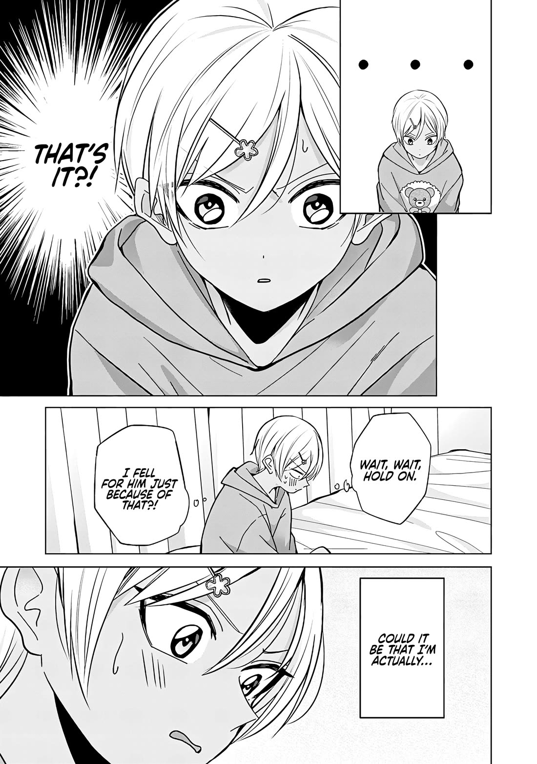 Kusunoki-san Failed to Debut in High School Chapter 44.1 page 9 - Chapter 44.1: Why Do I Even Like Him? (First Part)