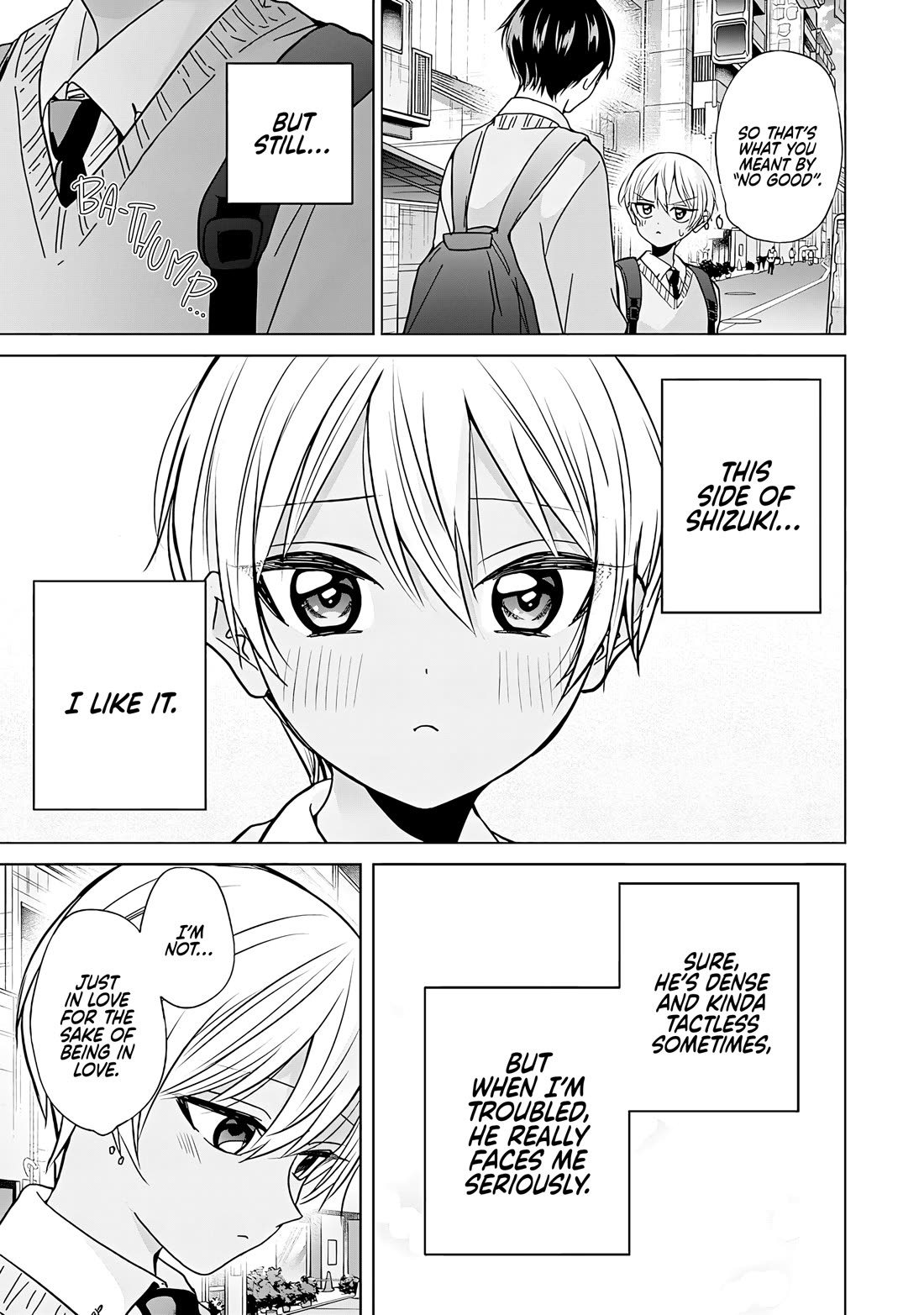 Kusunoki-san Failed to Debut in High School Chapter 44.2 page 3 - Chapter 44.2: Why Do I Even Like Him? (Second Part)