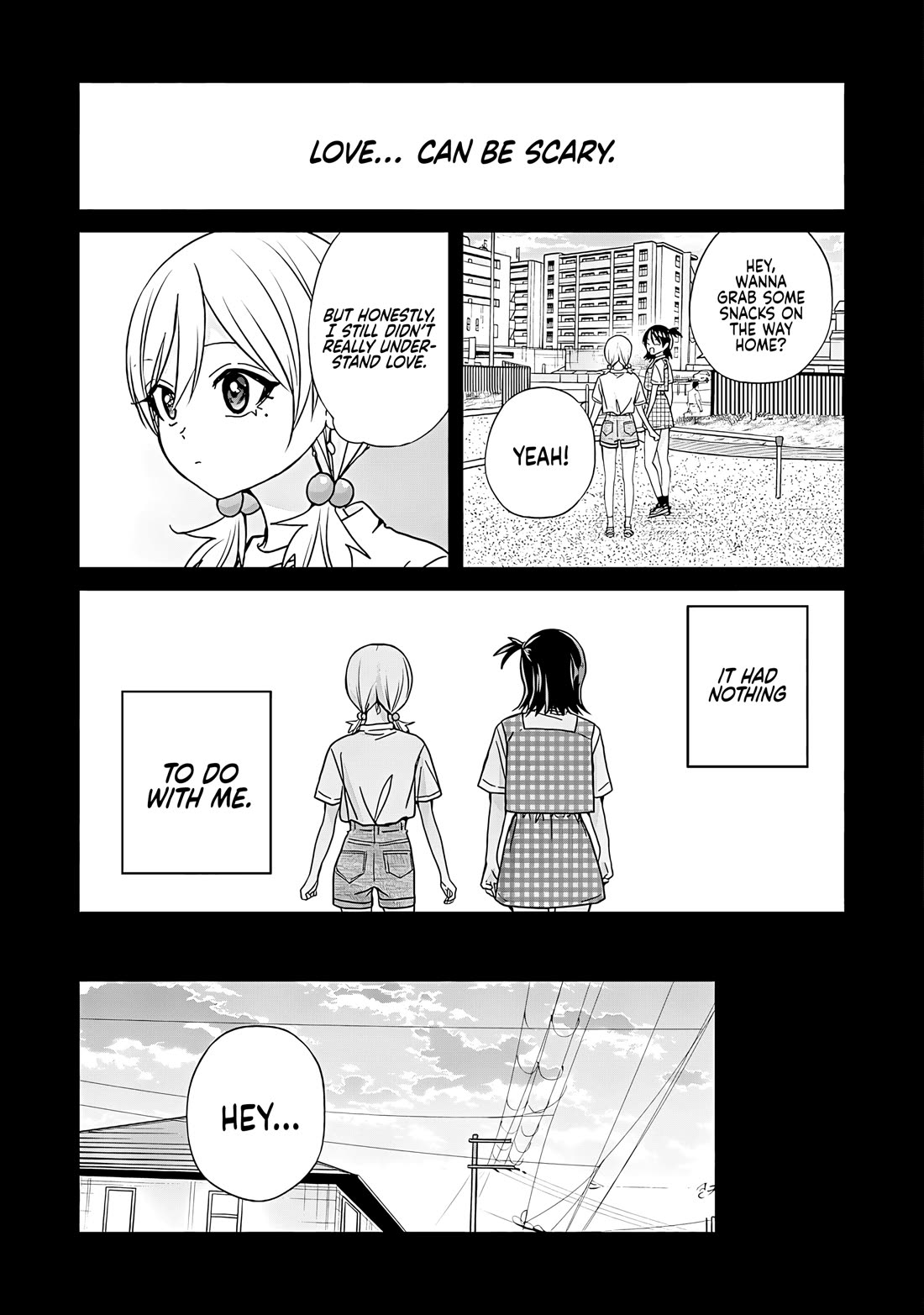 Kusunoki-san Failed to Debut in High School Chapter 45.1 page 15 - Chapter 45.1: Even if I end up all alone, that’s fine, because then, no one else will get hurt (First Part)