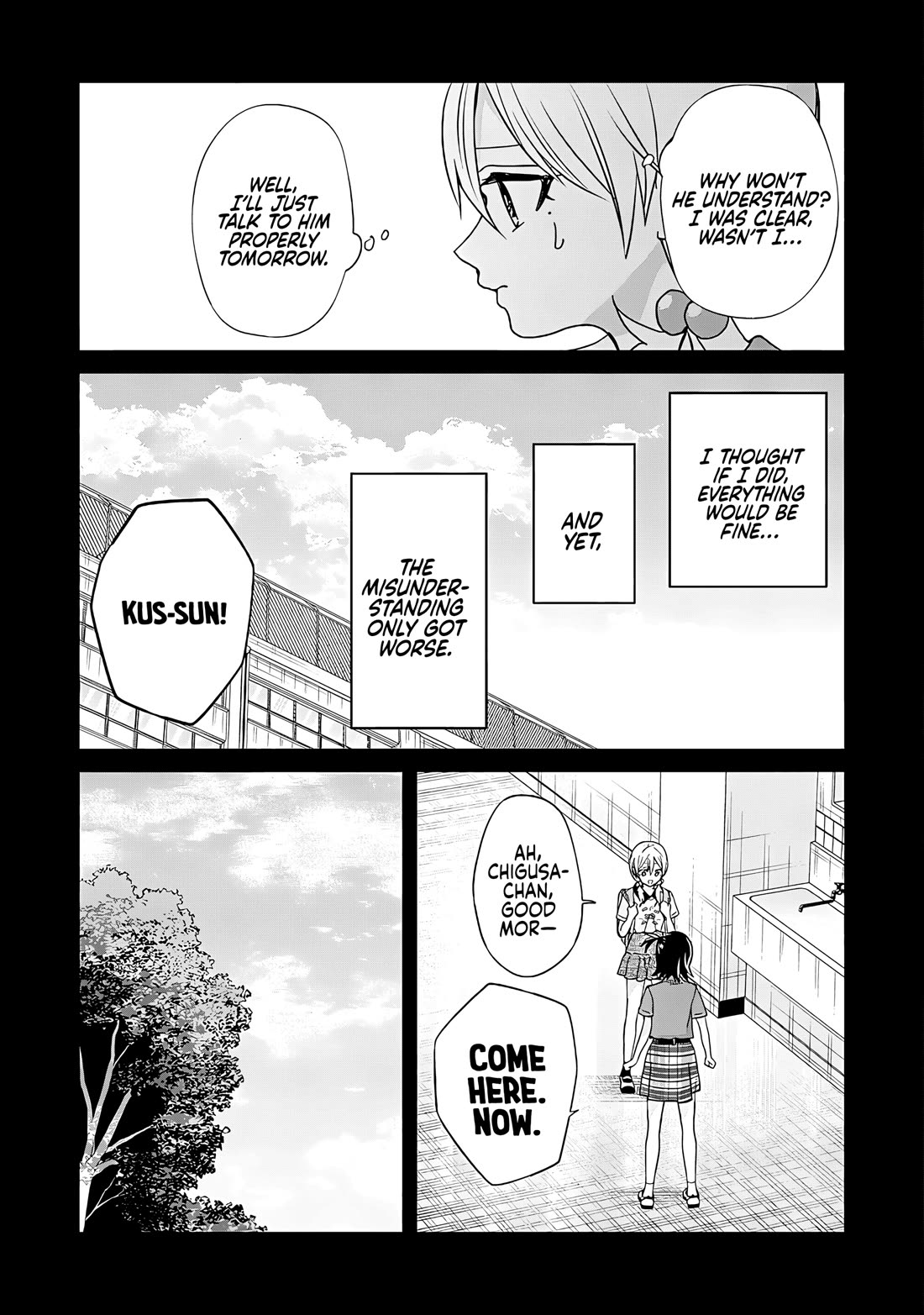 Kusunoki-san Failed to Debut in High School Chapter 45.1 page 22 - Chapter 45.1: Even if I end up all alone, that’s fine, because then, no one else will get hurt (First Part)
