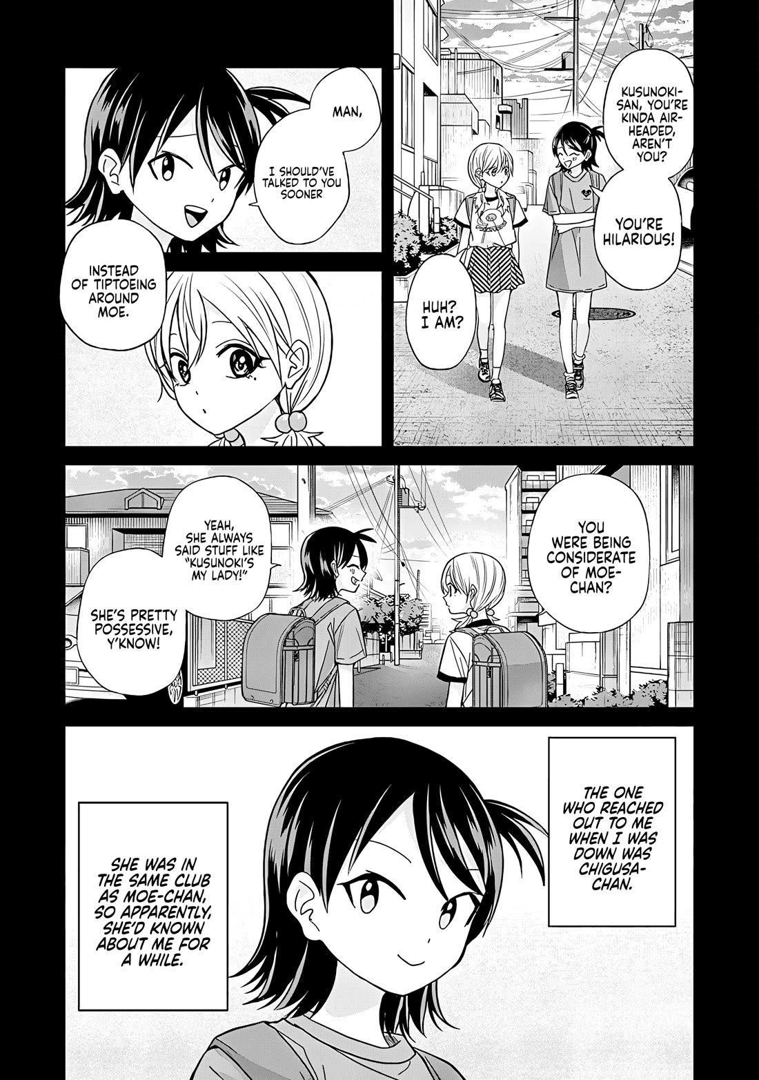 Kusunoki-san Failed to Debut in High School Chapter 45.1 page 5 - Chapter 45.1: Even if I end up all alone, that’s fine, because then, no one else will get hurt (First Part)